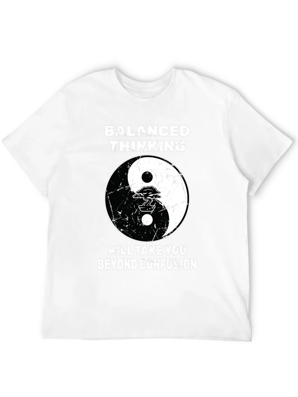 Balanced Thinking Yin Yang T-Shirt