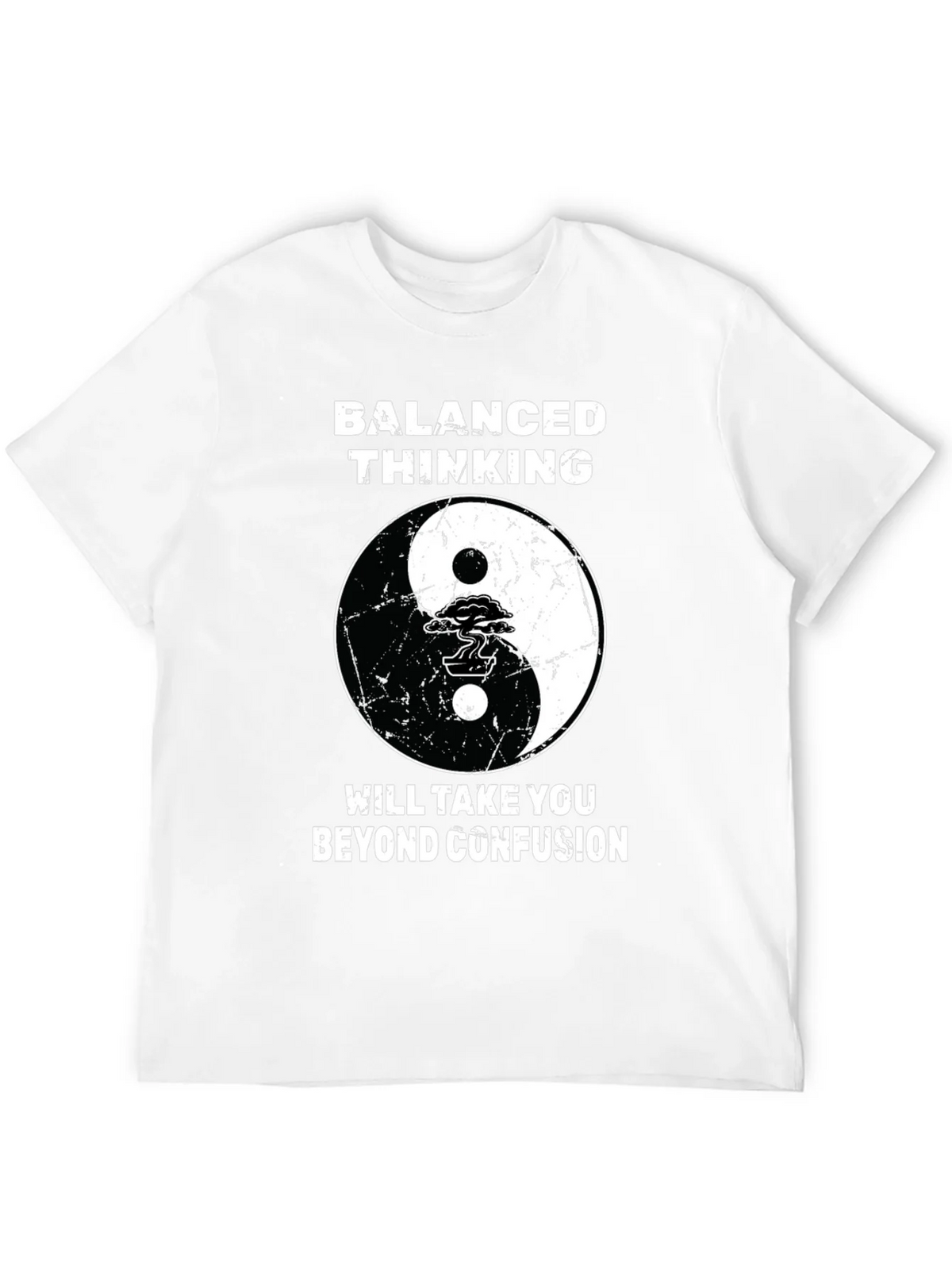 Balanced Thinking Yin Yang T-Shirt