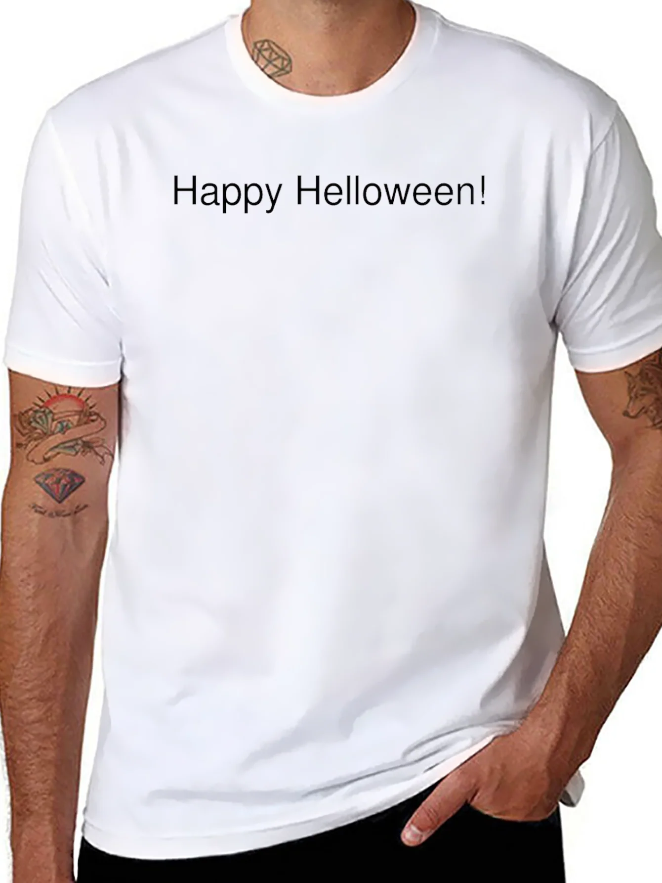 Happy Helloween Black T-Shirt