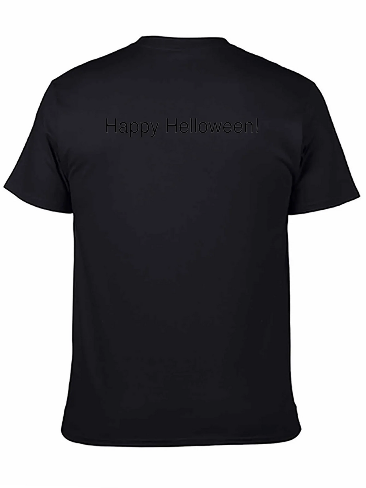 Happy Helloween Black T-Shirt