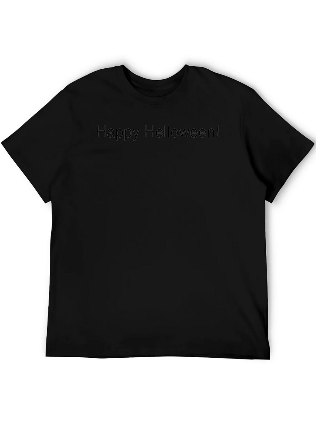 Happy Helloween Black T-Shirt