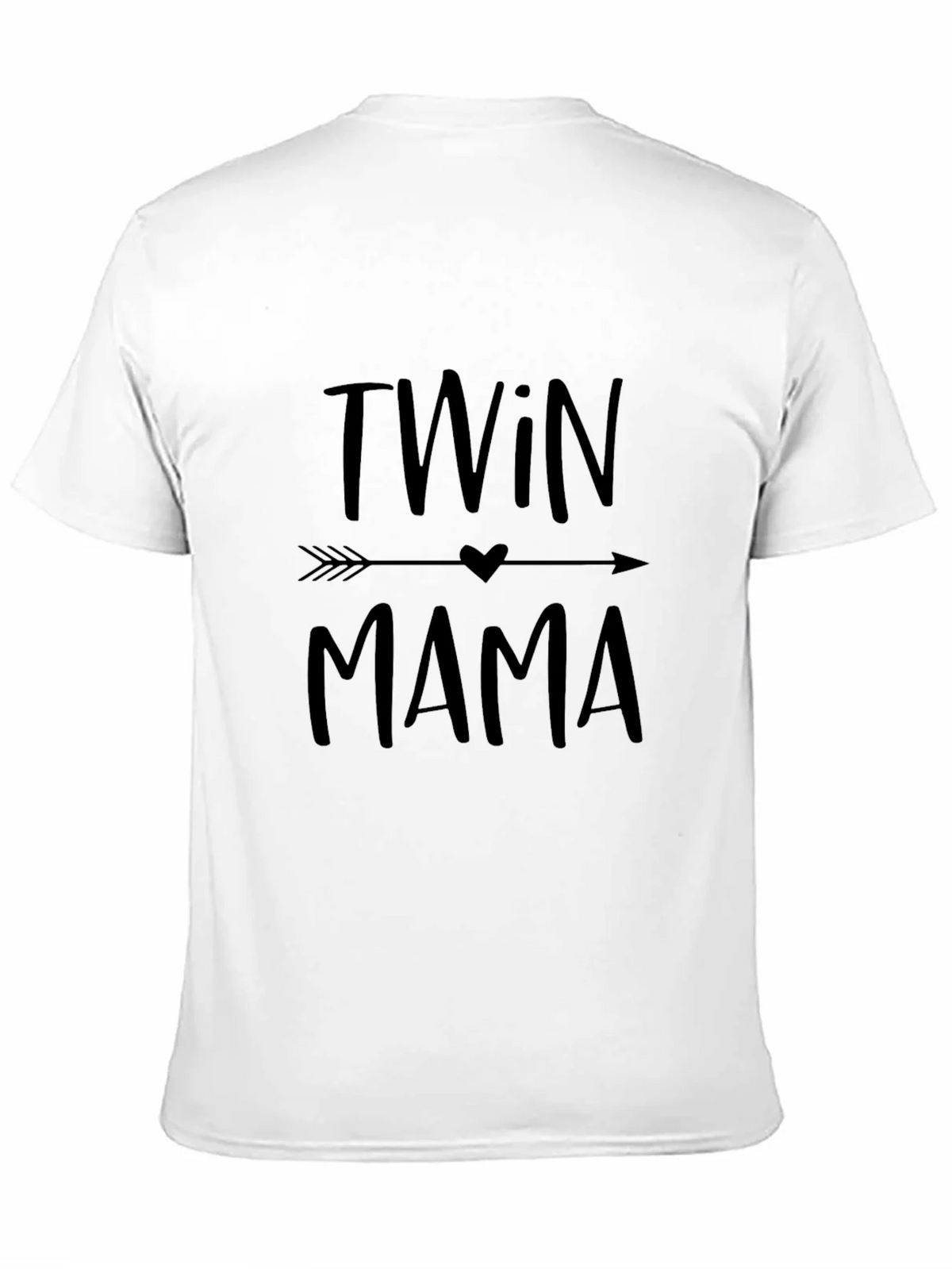 Twin Mama Graphic Tee - Black T-Shirt