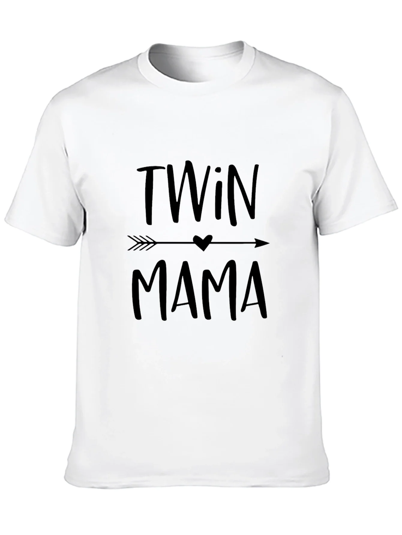 Twin Mama Graphic Tee - Black T-Shirt