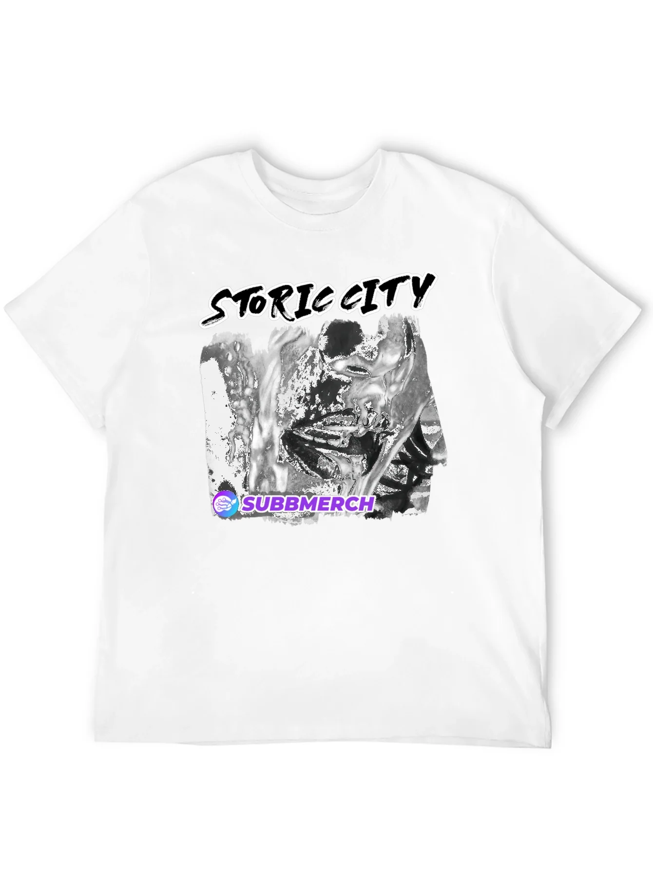 Storic City Black T-Shirt
