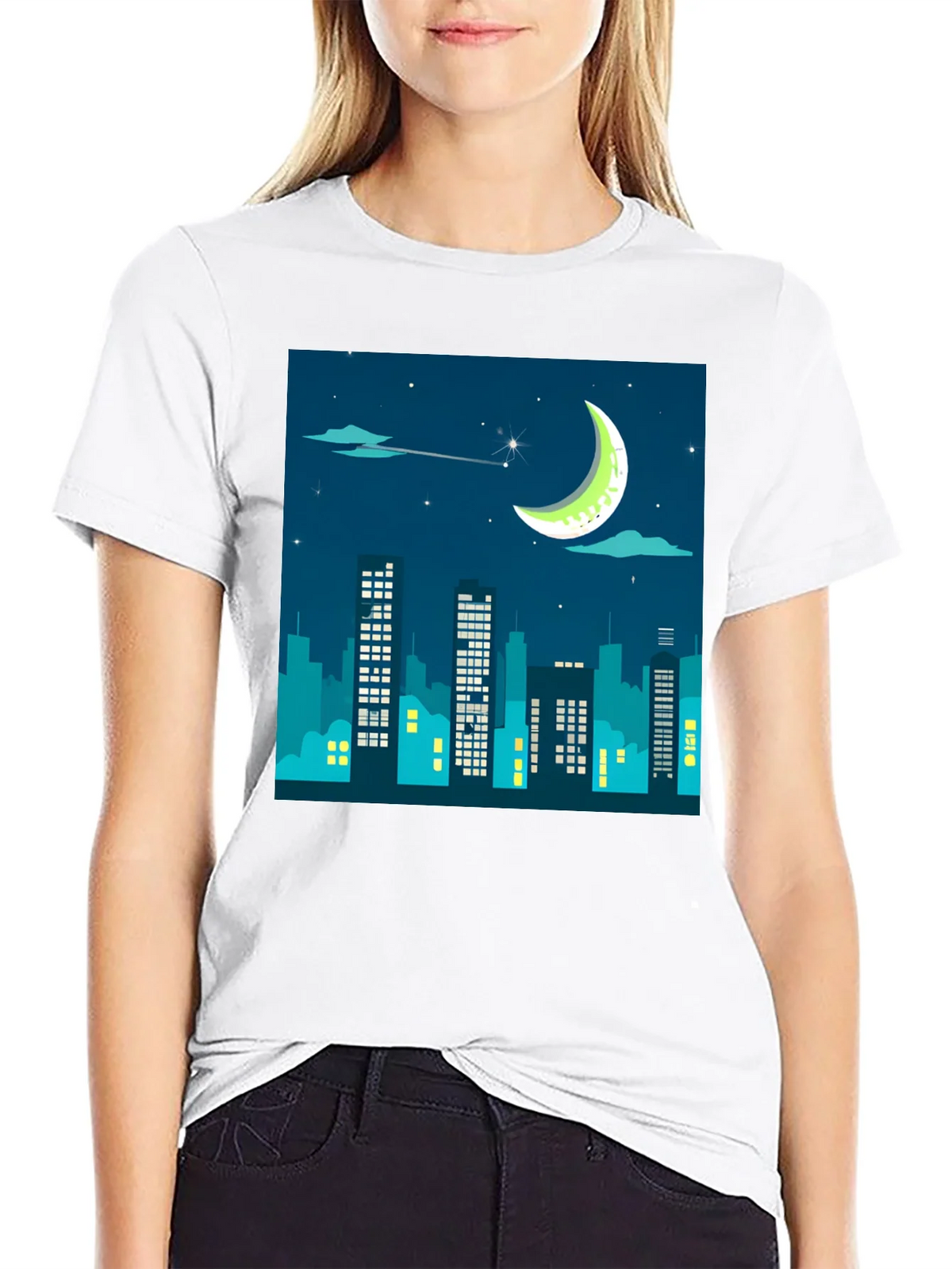 Cityscape Night Tee