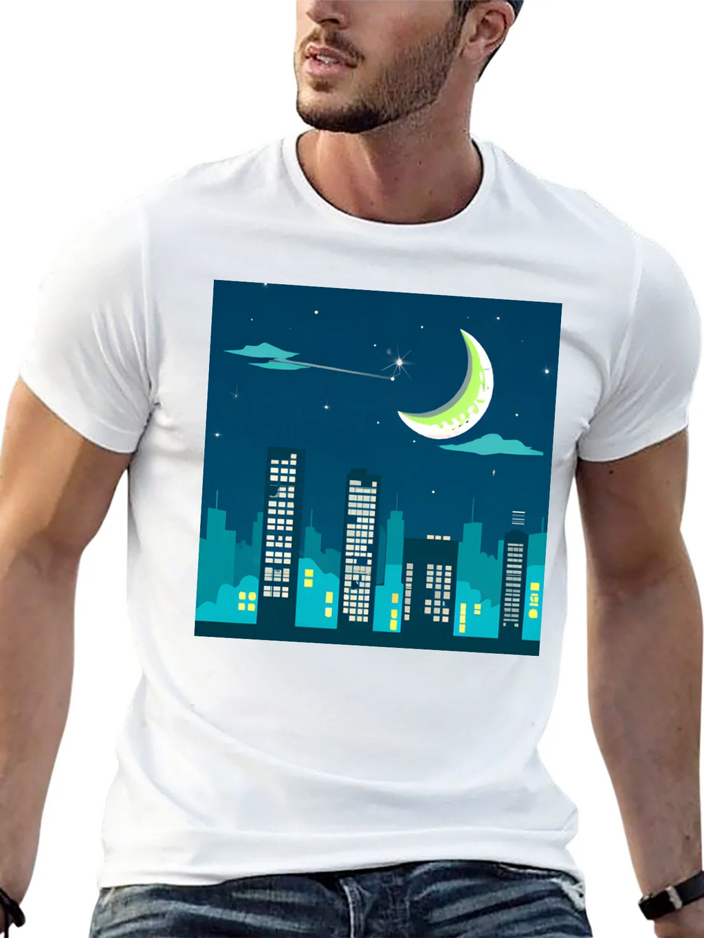 Cityscape Night Tee