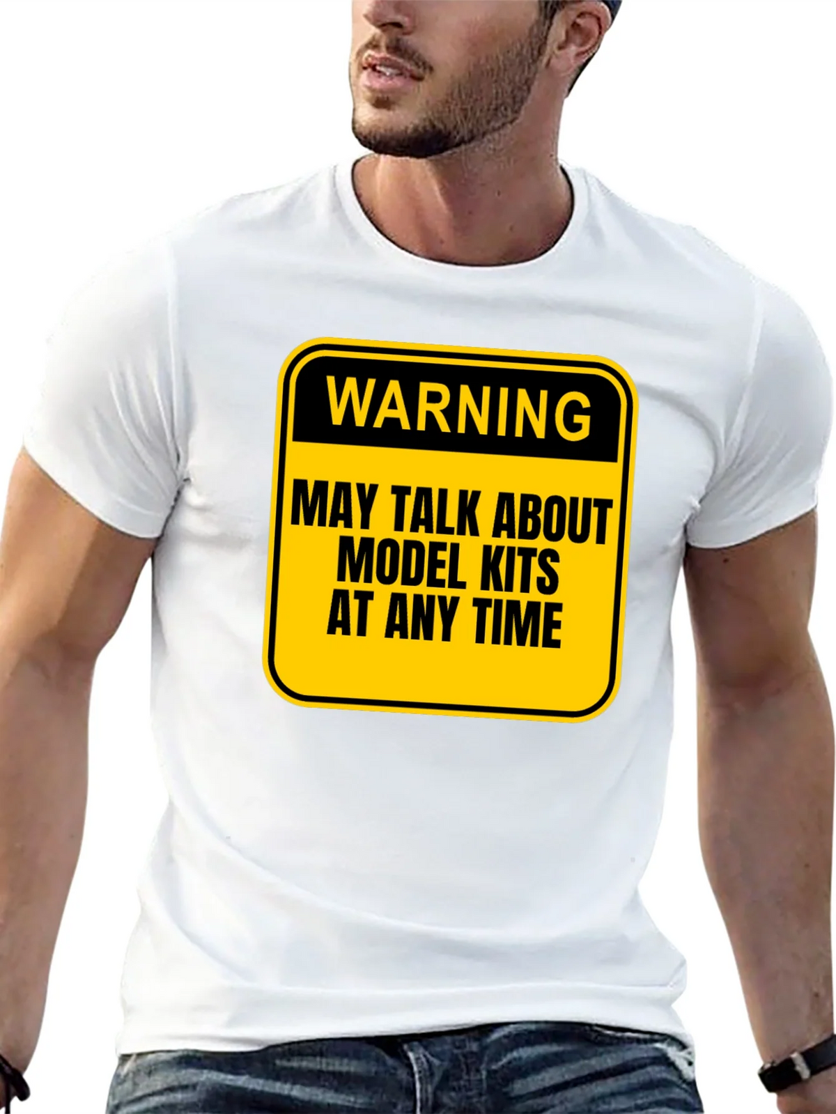 Model Kit Warning T-Shirt