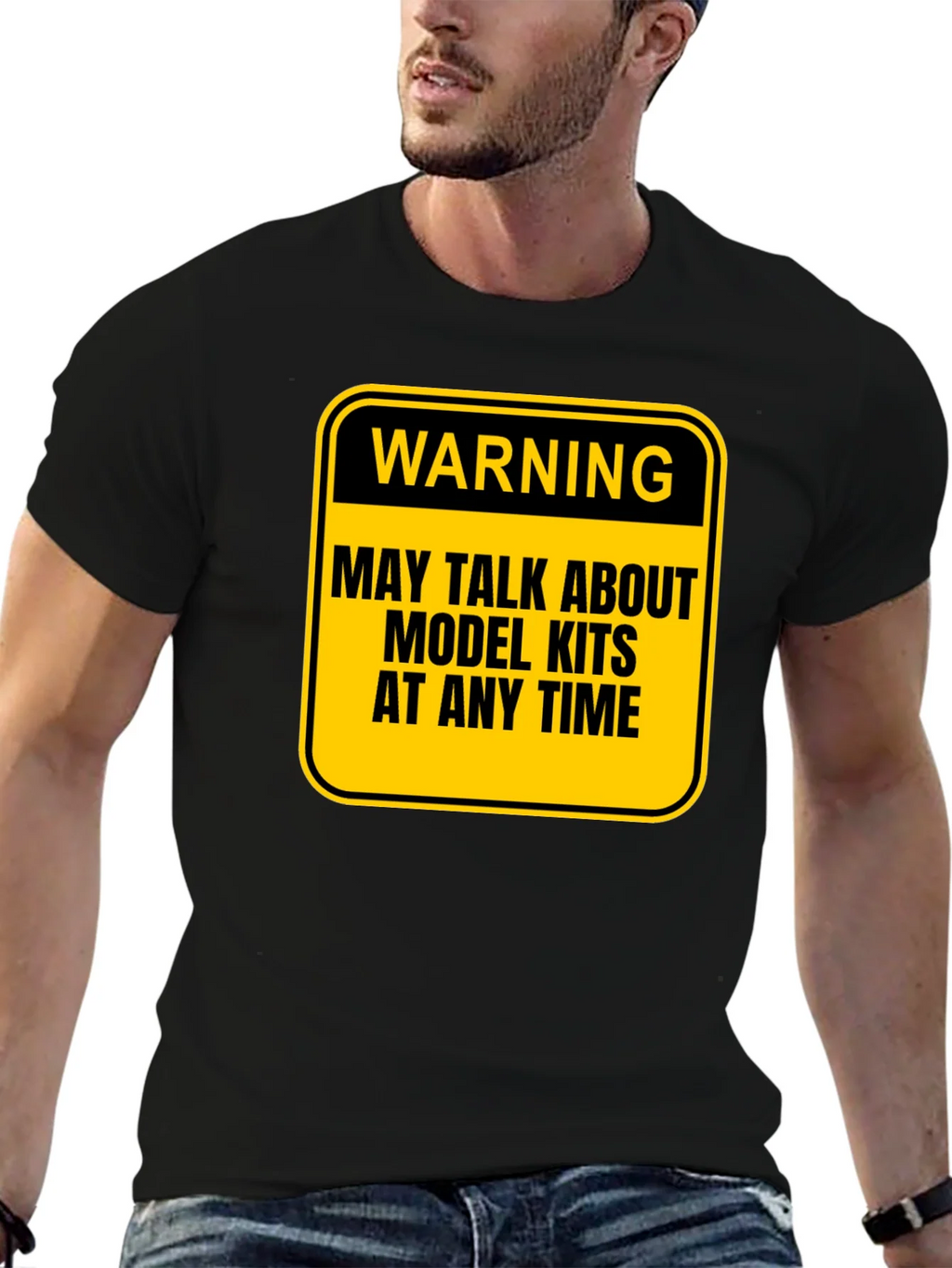 Model Kit Warning T-Shirt