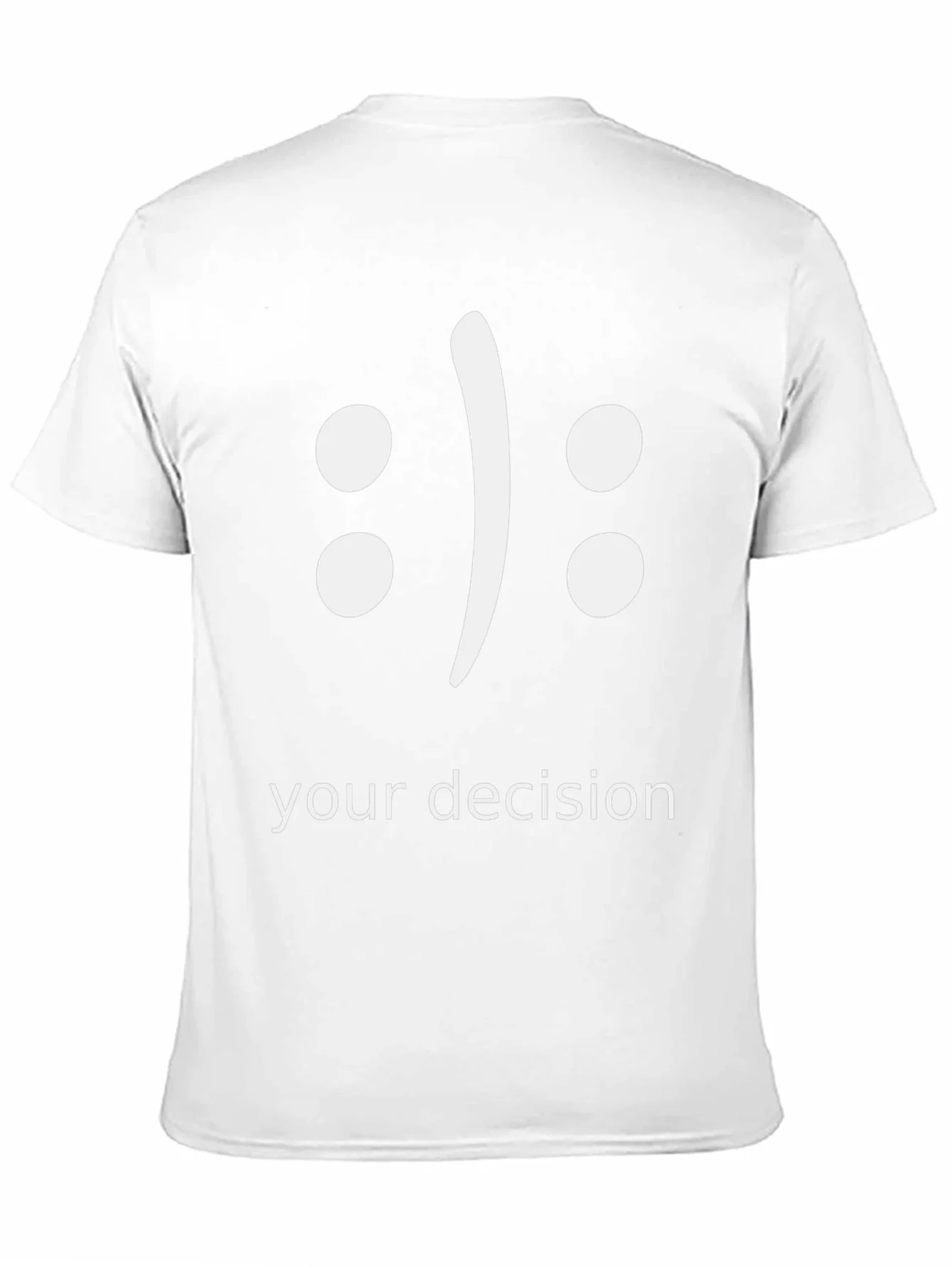 Your Decision T-Shirt - Black Graphic Tee