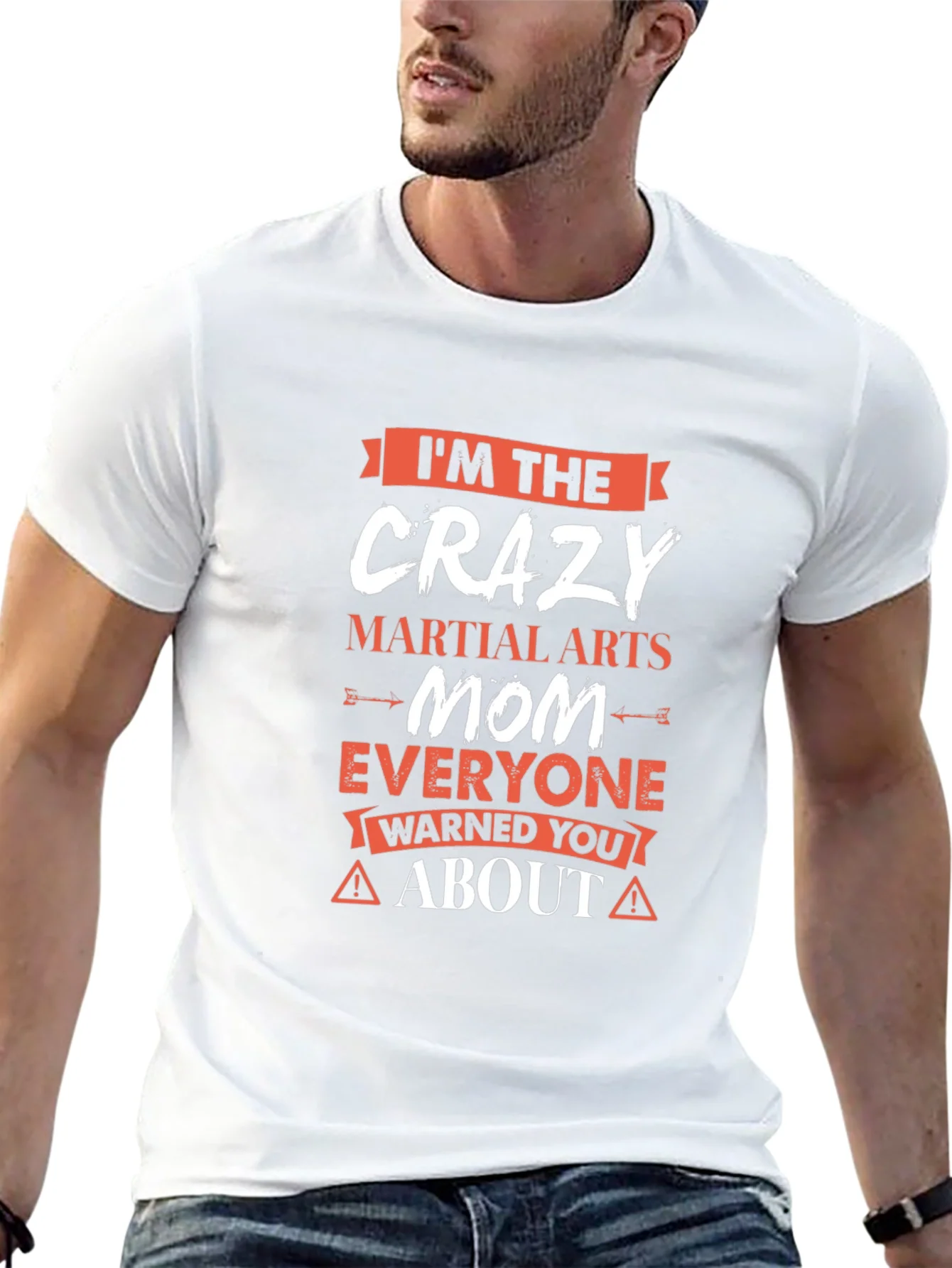 Crazy Martial Arts Mom T-Shirt