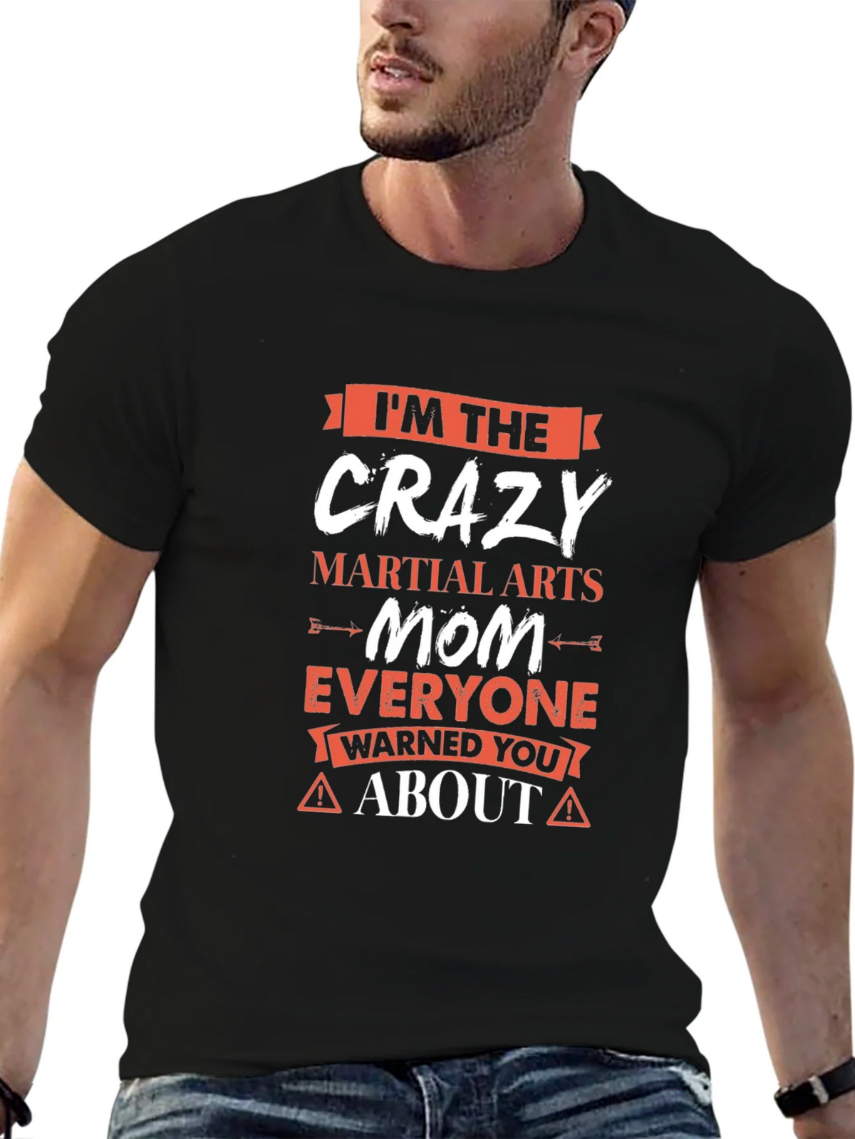 Crazy Martial Arts Mom T-Shirt