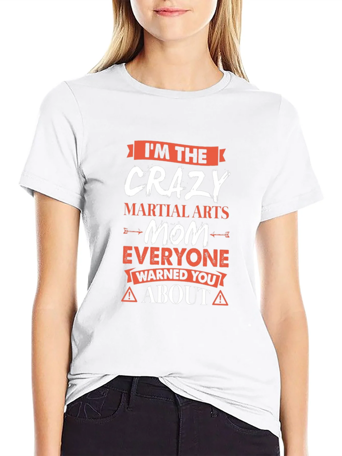 Crazy Martial Arts Mom T-Shirt