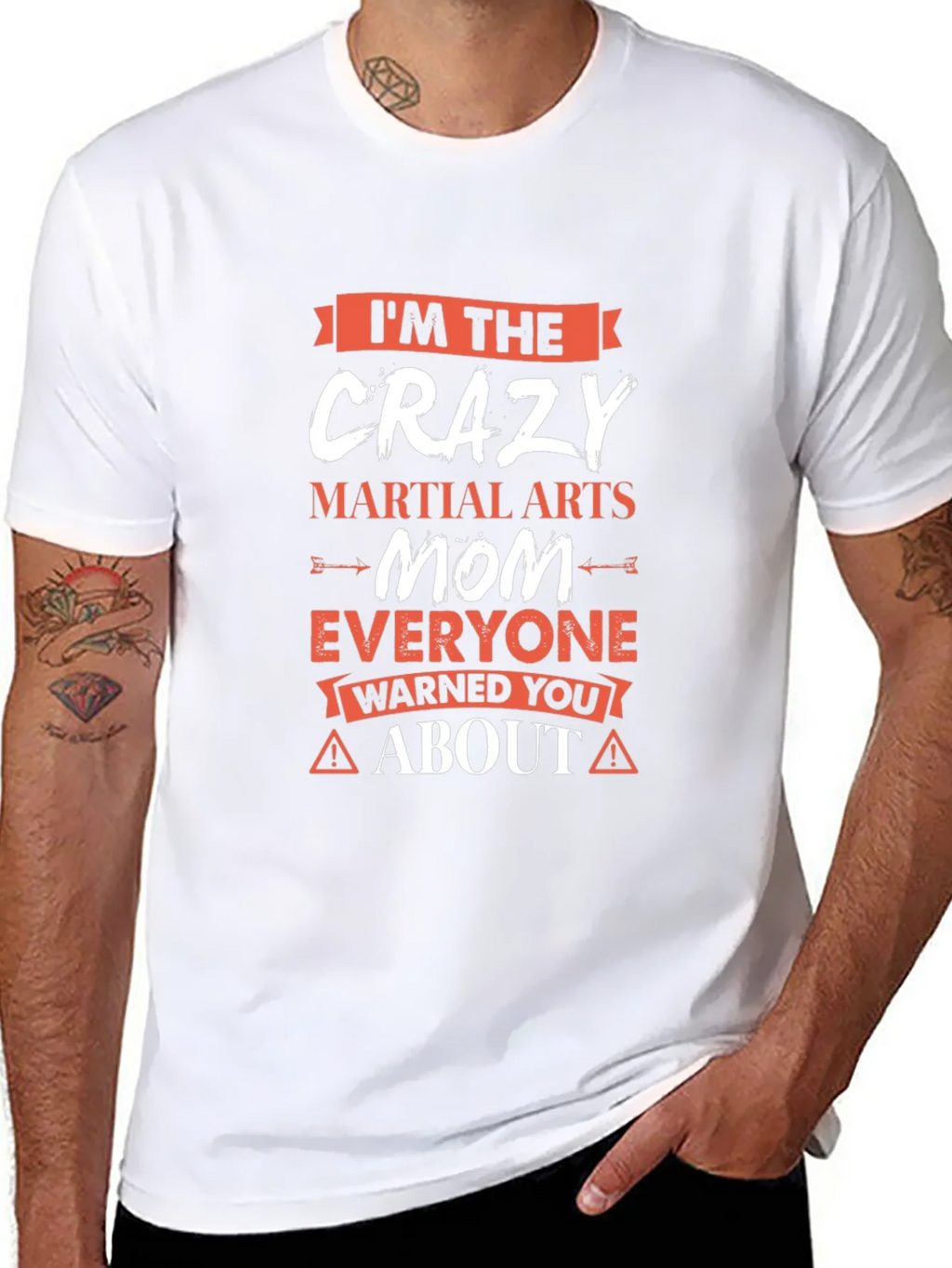 Crazy Martial Arts Mom T-Shirt