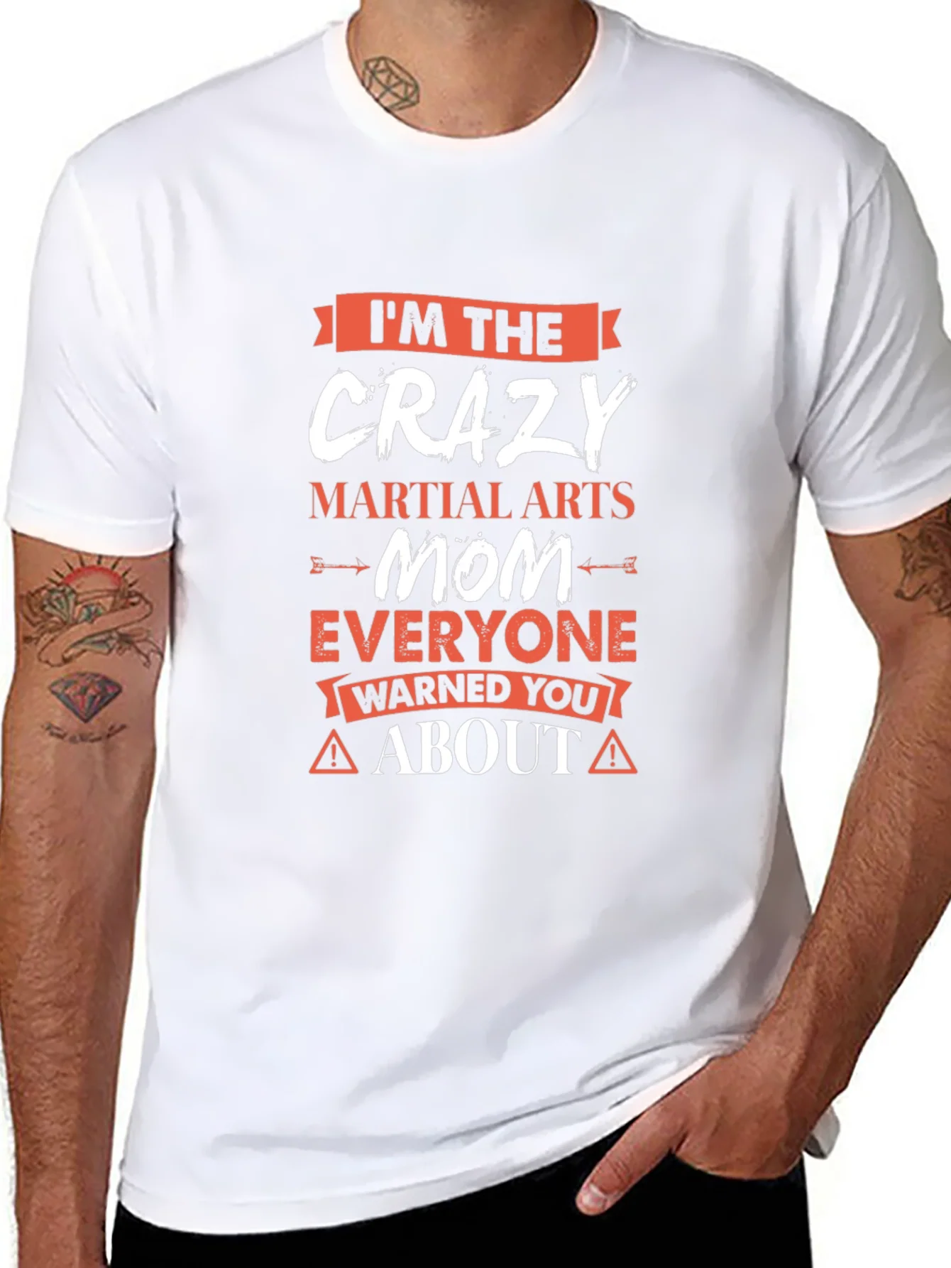 Crazy Martial Arts Mom T-Shirt