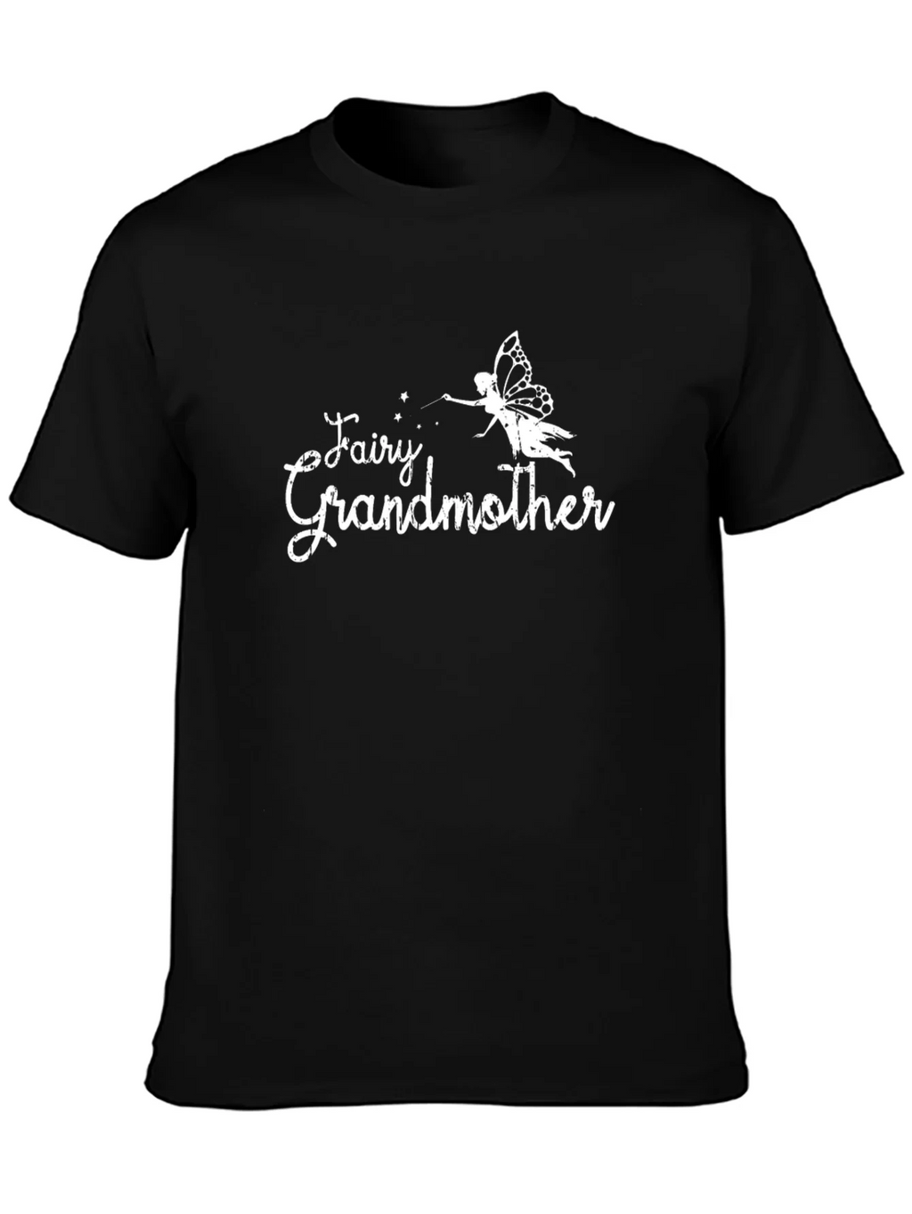 Fairy Grandmother Black T-Shirt