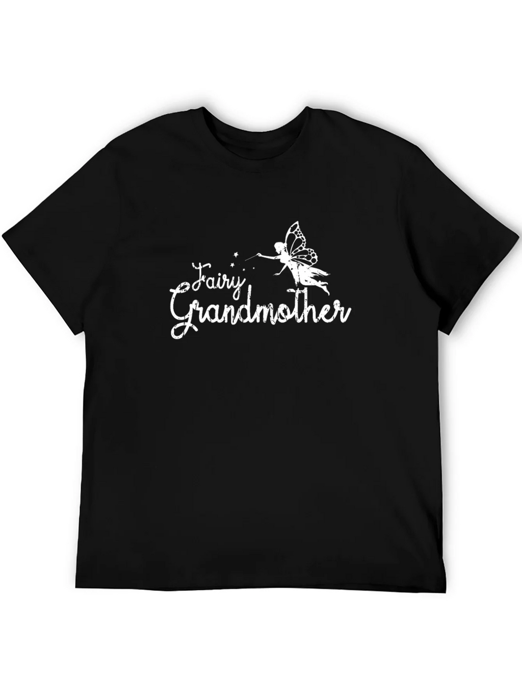 Fairy Grandmother Black T-Shirt