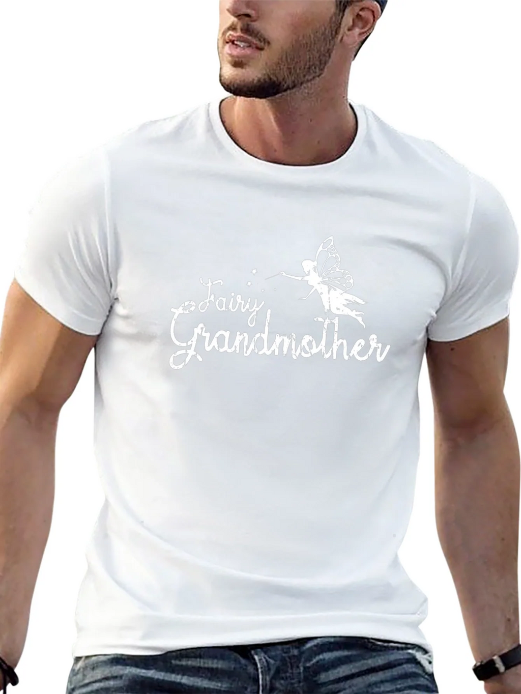 Fairy Grandmother Black T-Shirt