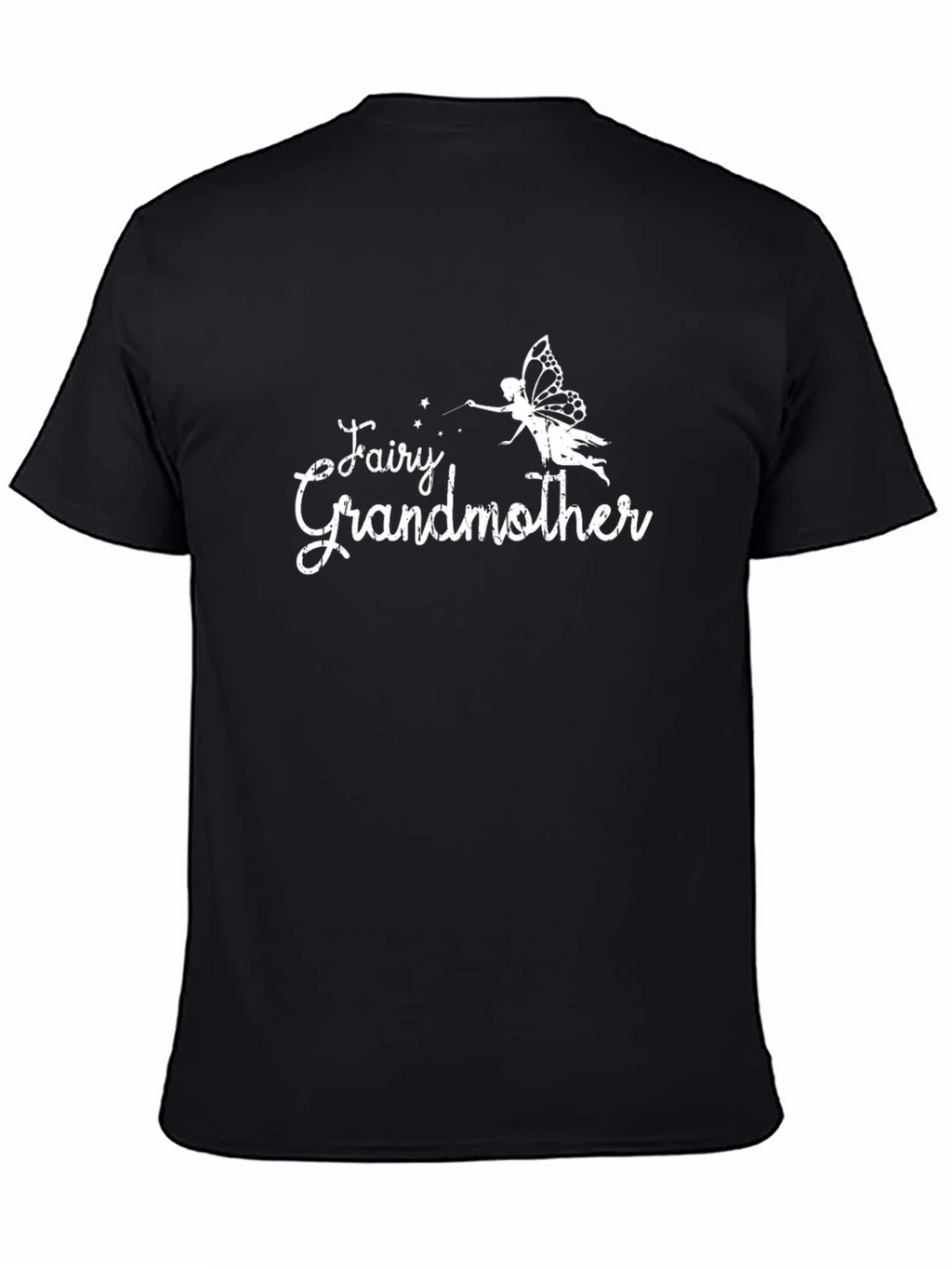 Fairy Grandmother Black T-Shirt