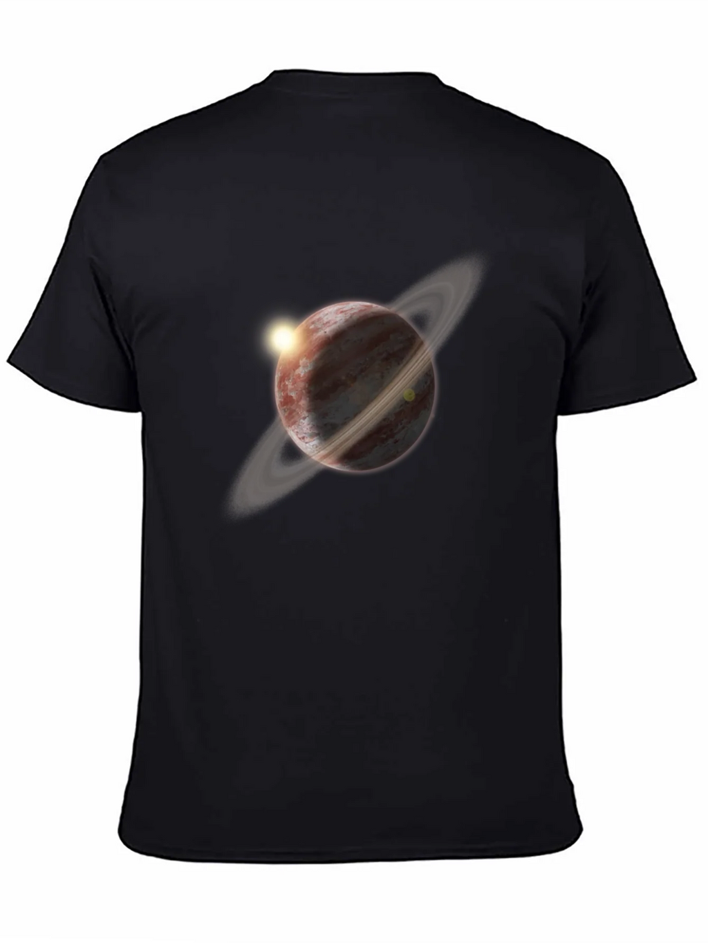 Planet Graphic Tee - Space Saturn Rings