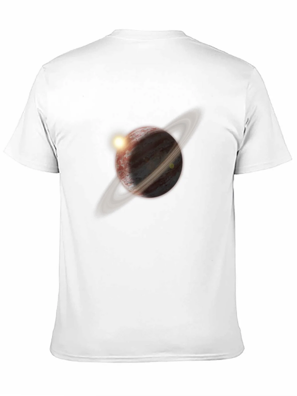 Planet Graphic Tee - Space Saturn Rings