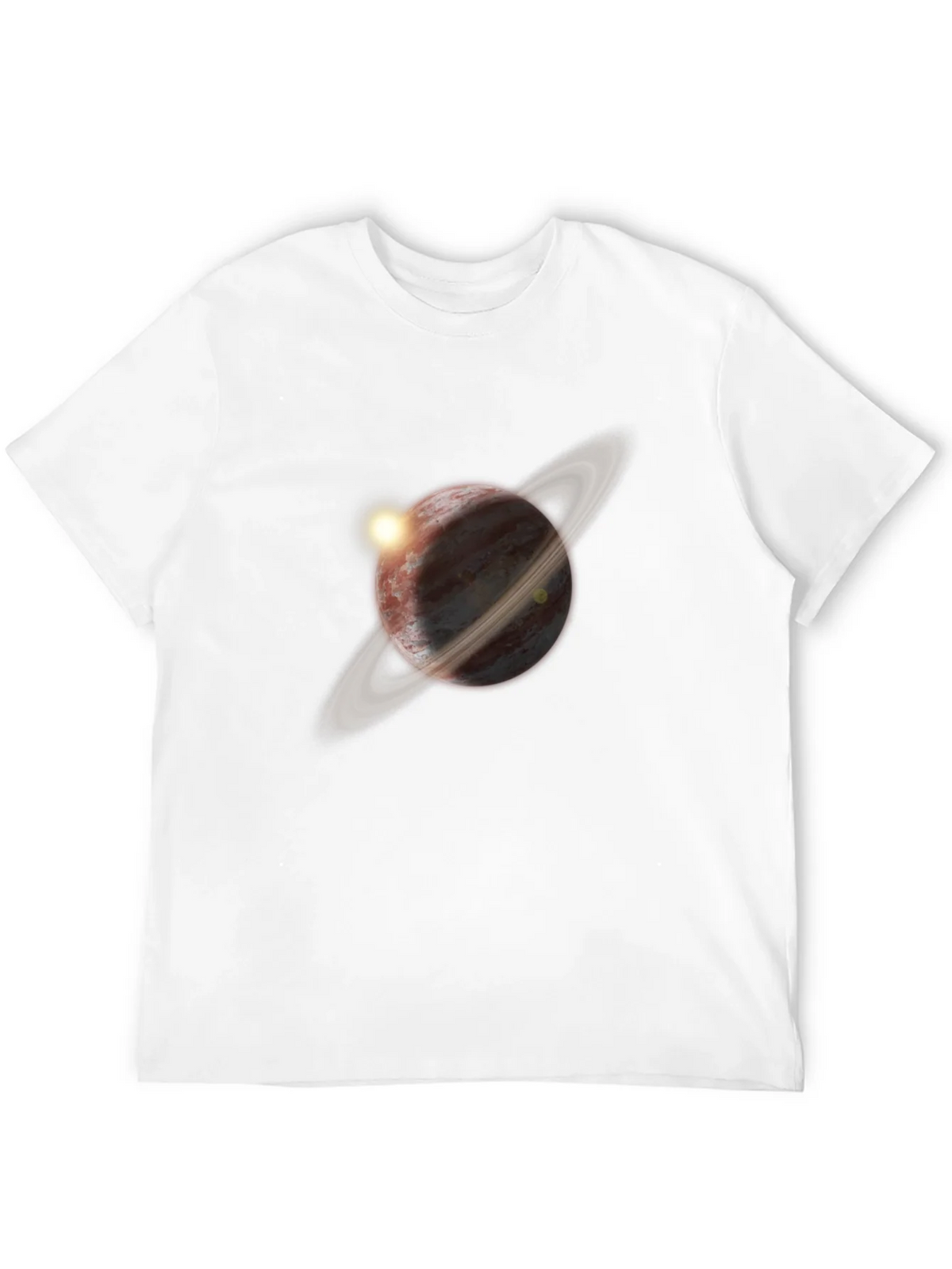 Planet Graphic Tee - Space Saturn Rings