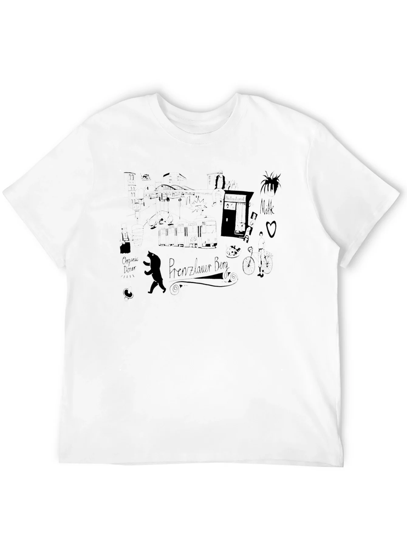 Prenzlauer Berg Black T-Shirt