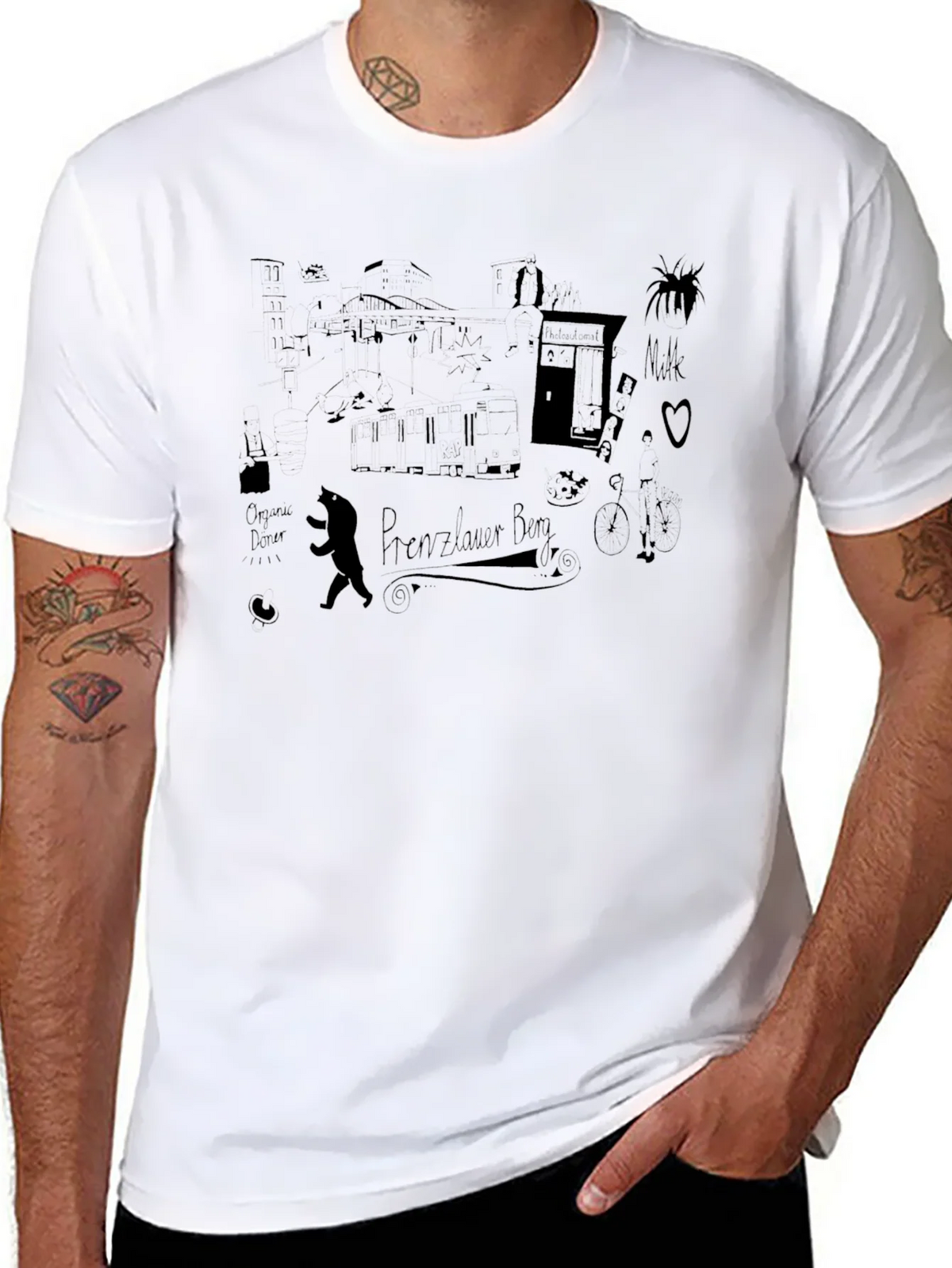 Prenzlauer Berg Black T-Shirt