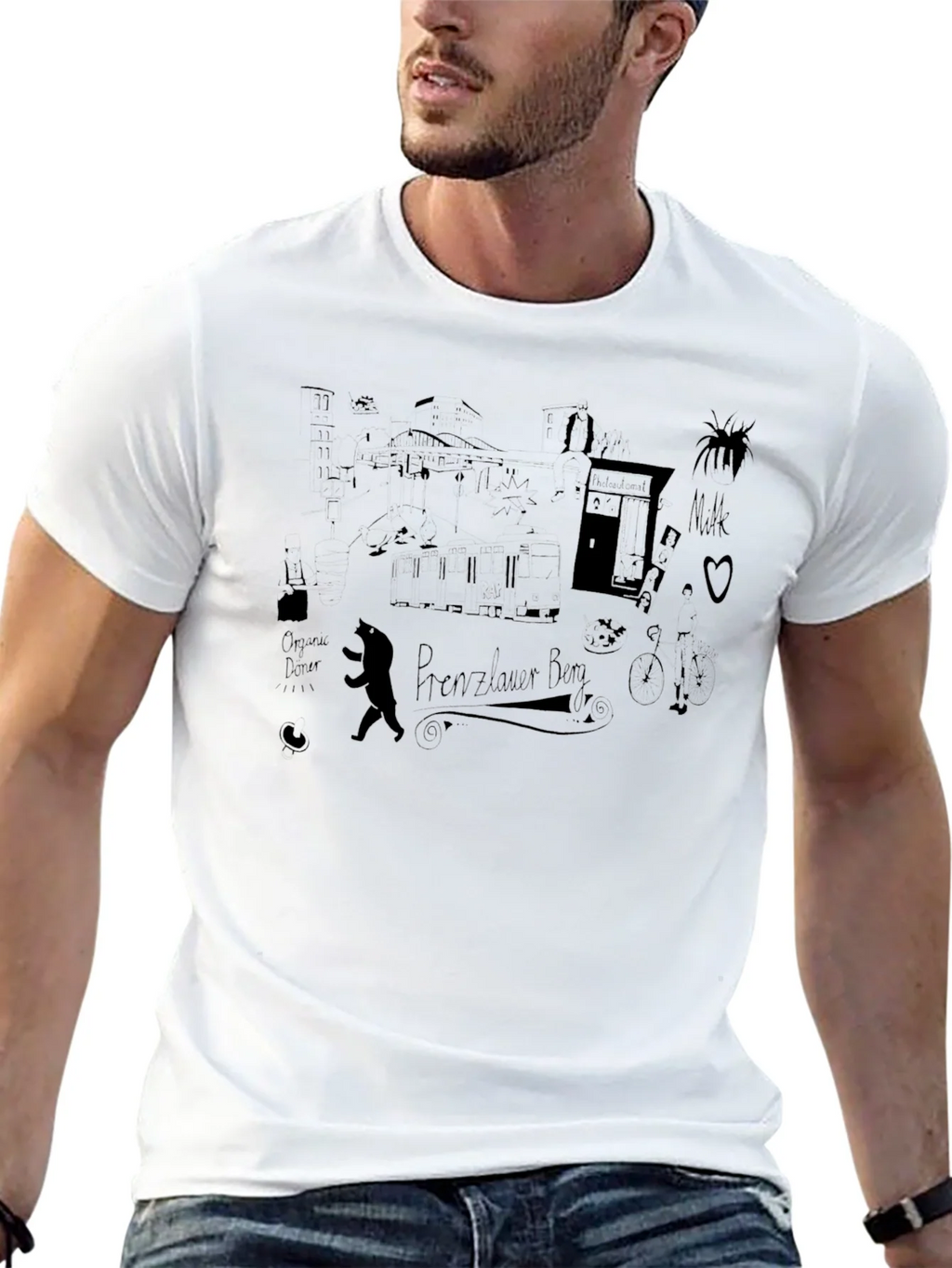 Prenzlauer Berg Black T-Shirt