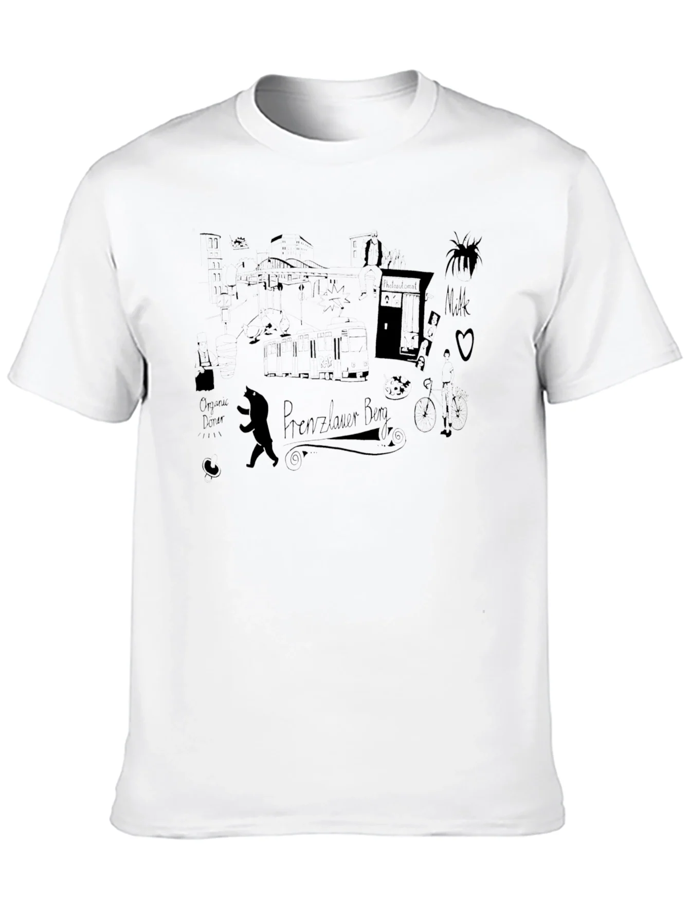 Prenzlauer Berg Black T-Shirt