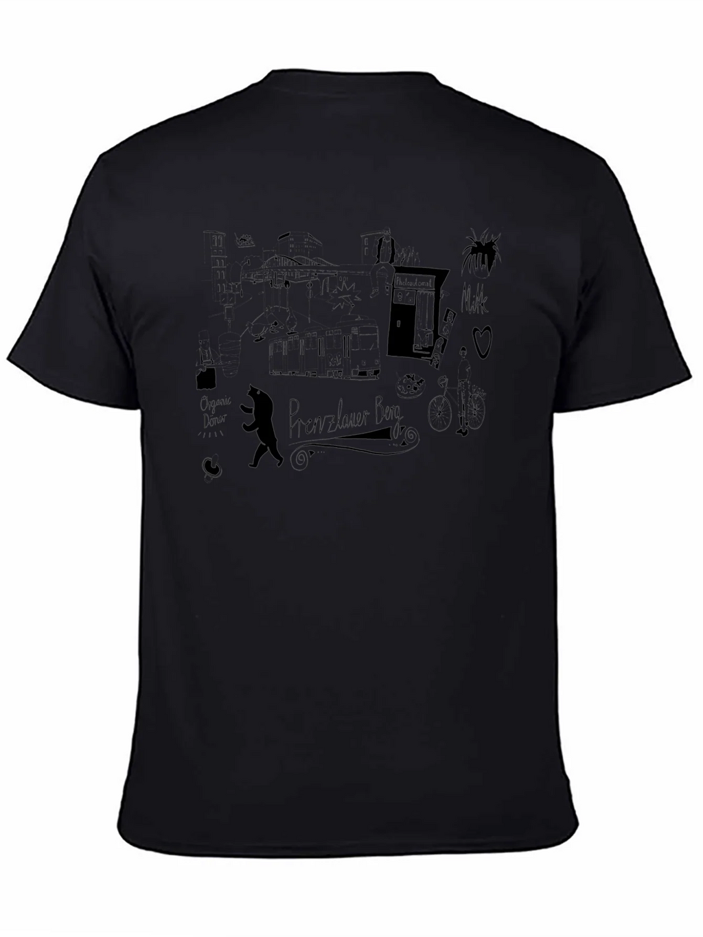Prenzlauer Berg Black T-Shirt
