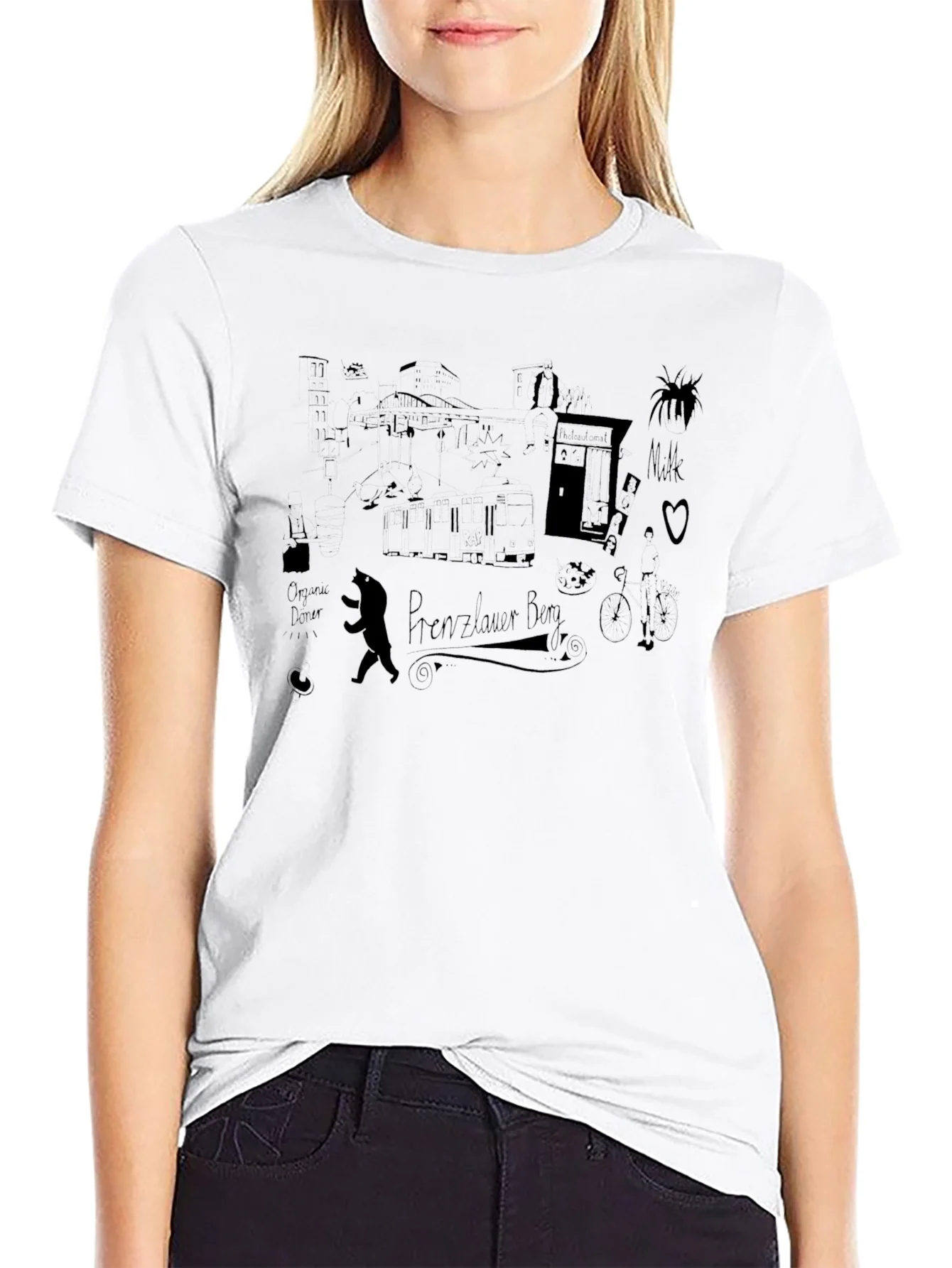 Prenzlauer Berg Black T-Shirt