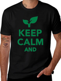 Keep Calm and Grow Black T-Shirt