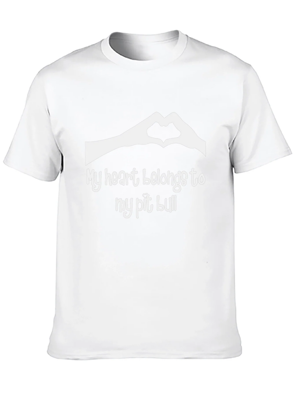 My Heart Belongs to My Pit Bull T-Shirt