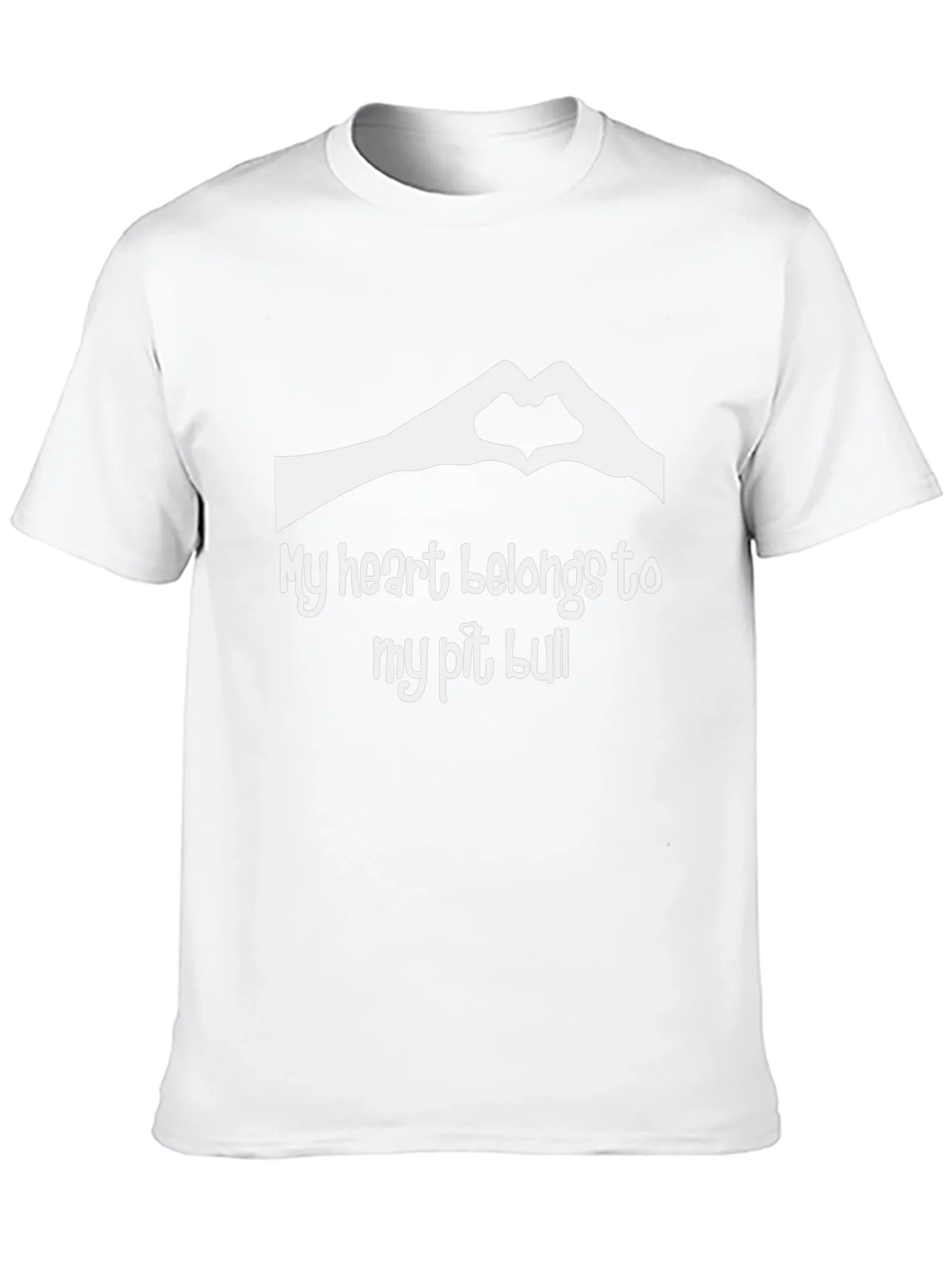 My Heart Belongs to My Pit Bull T-Shirt