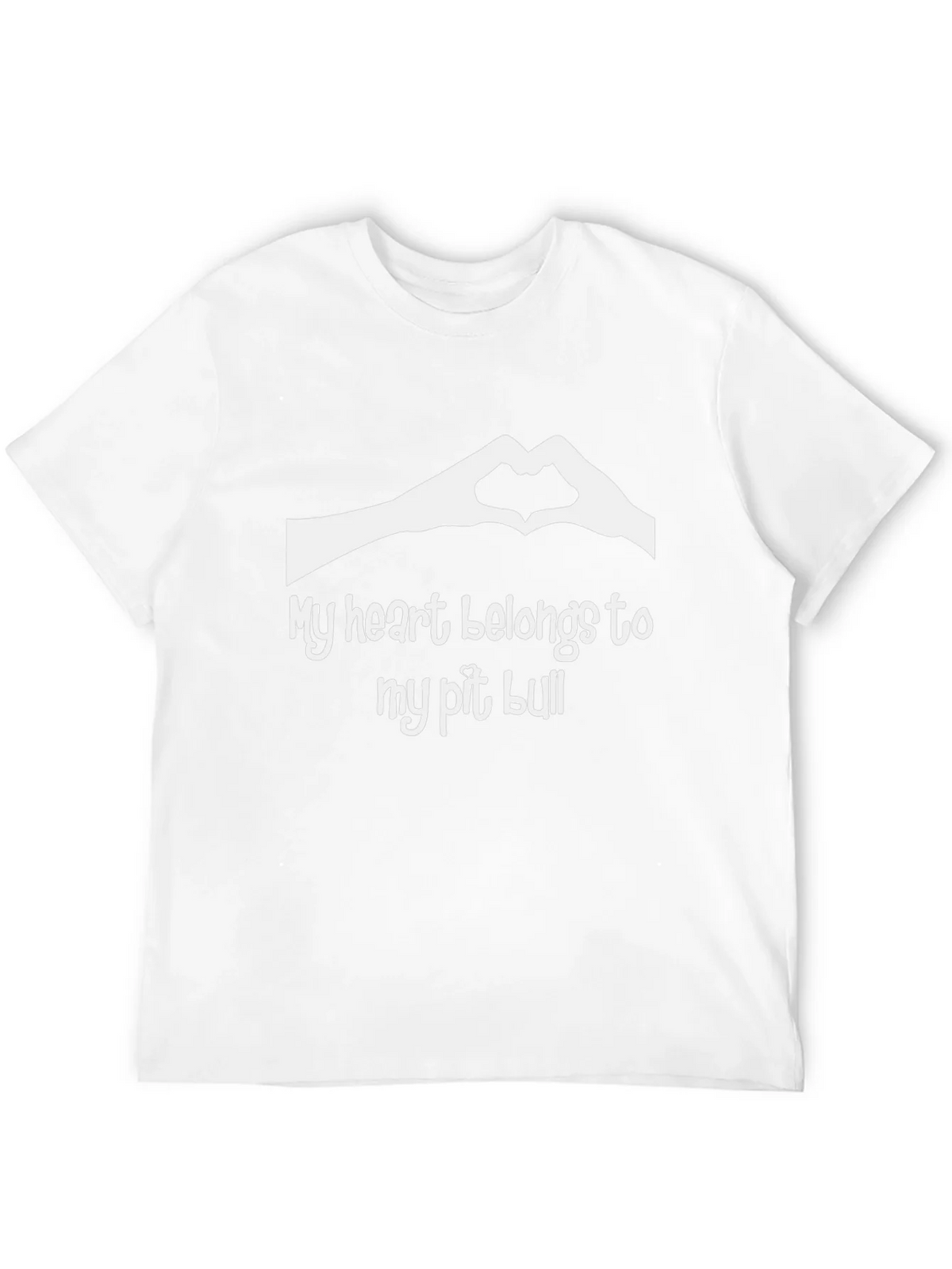 My Heart Belongs to My Pit Bull T-Shirt