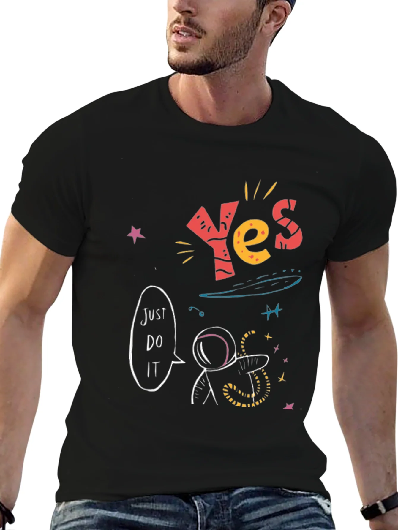 Yes! Just Do It! Graphic T-Shirt