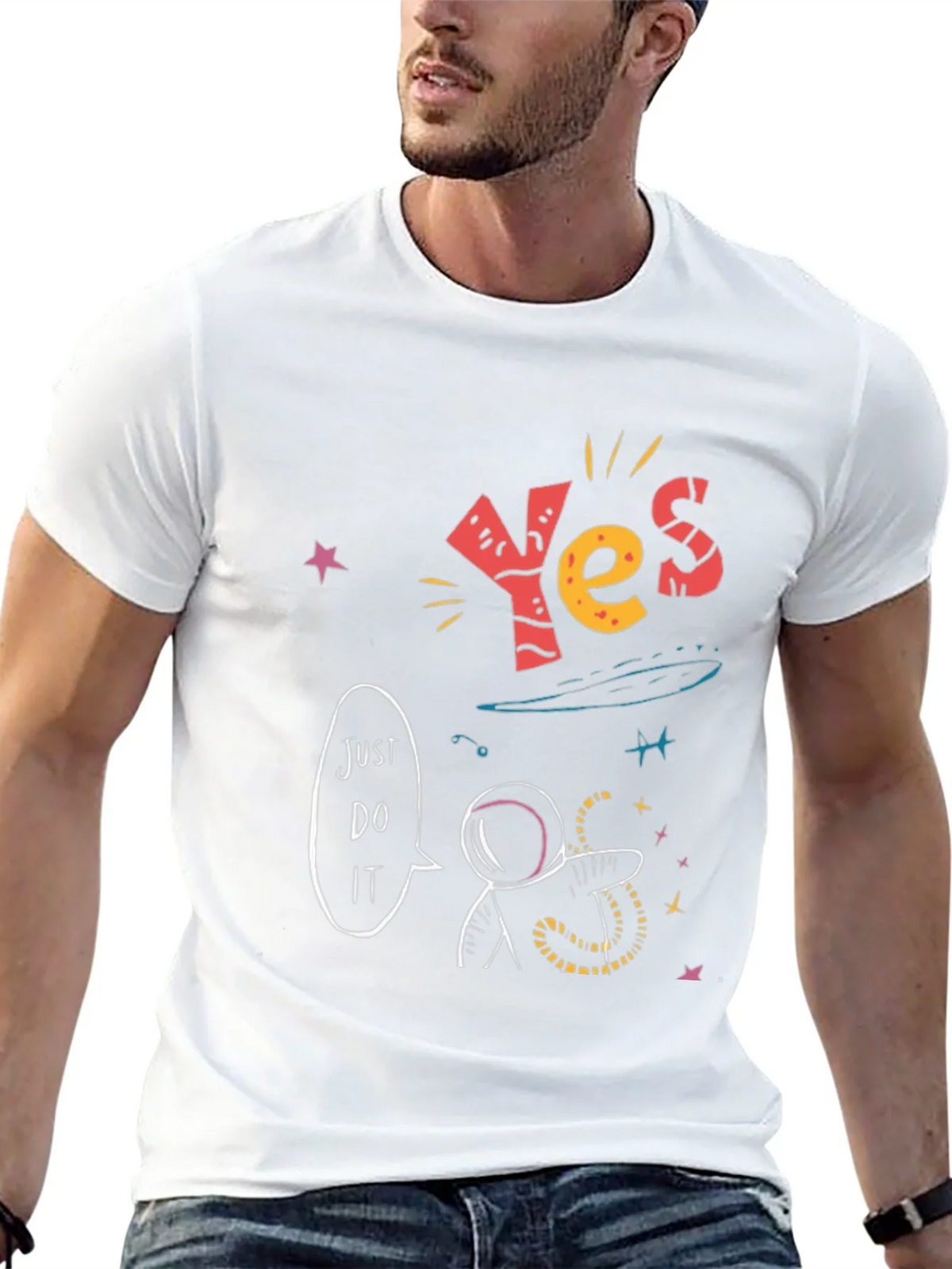 Yes! Just Do It! Graphic T-Shirt