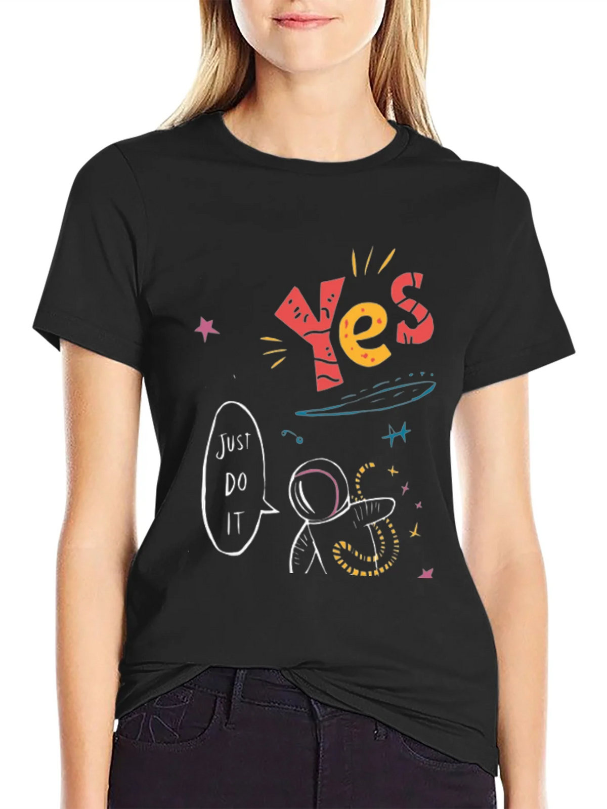 Yes! Just Do It! Graphic T-Shirt