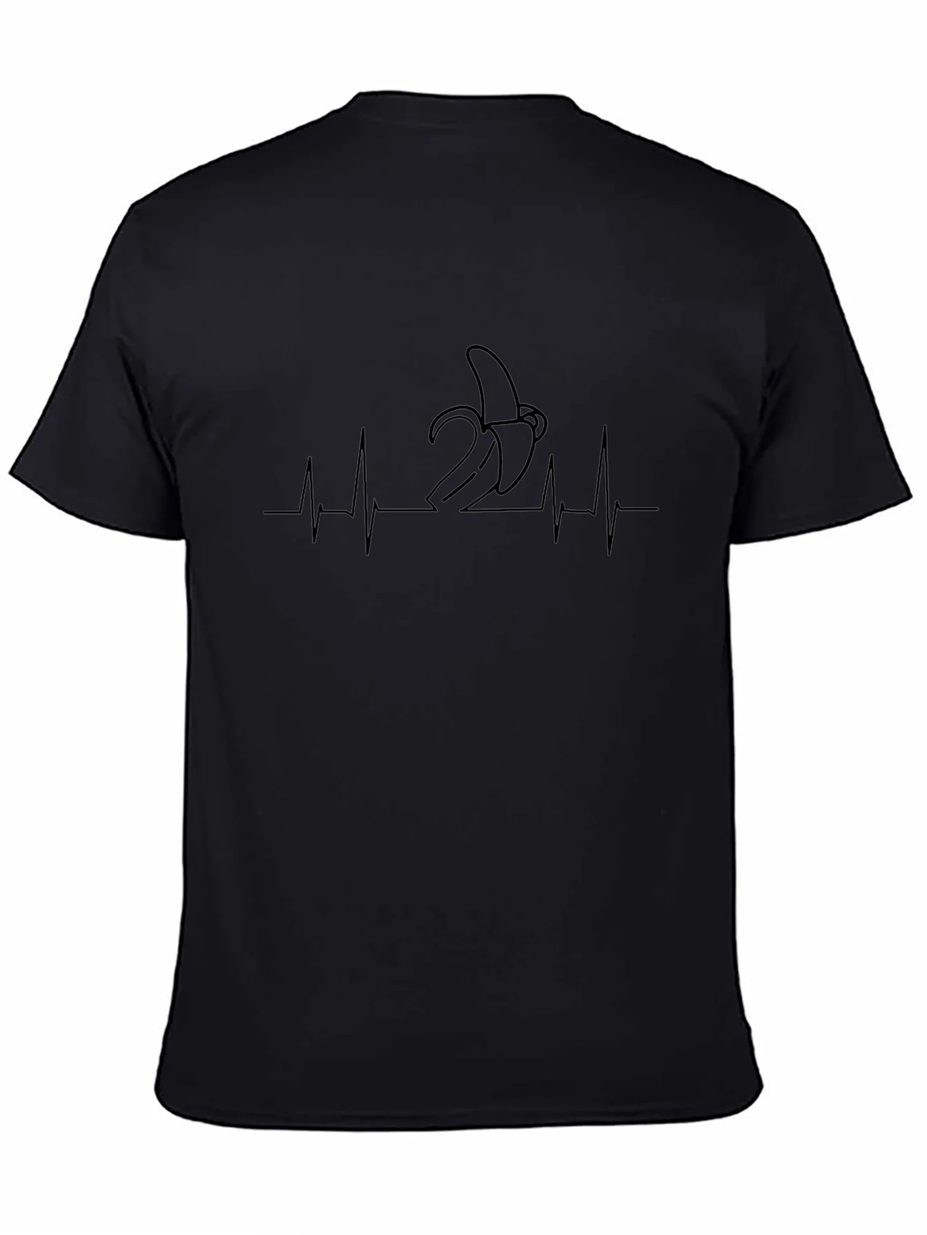Banana Heartbeat Tee - Funny Graphic T-Shirt