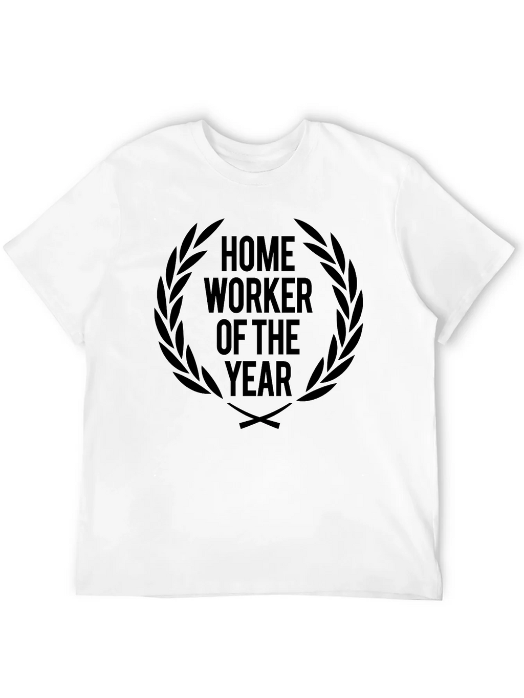 Home Worker of the Year Black T-Shirt