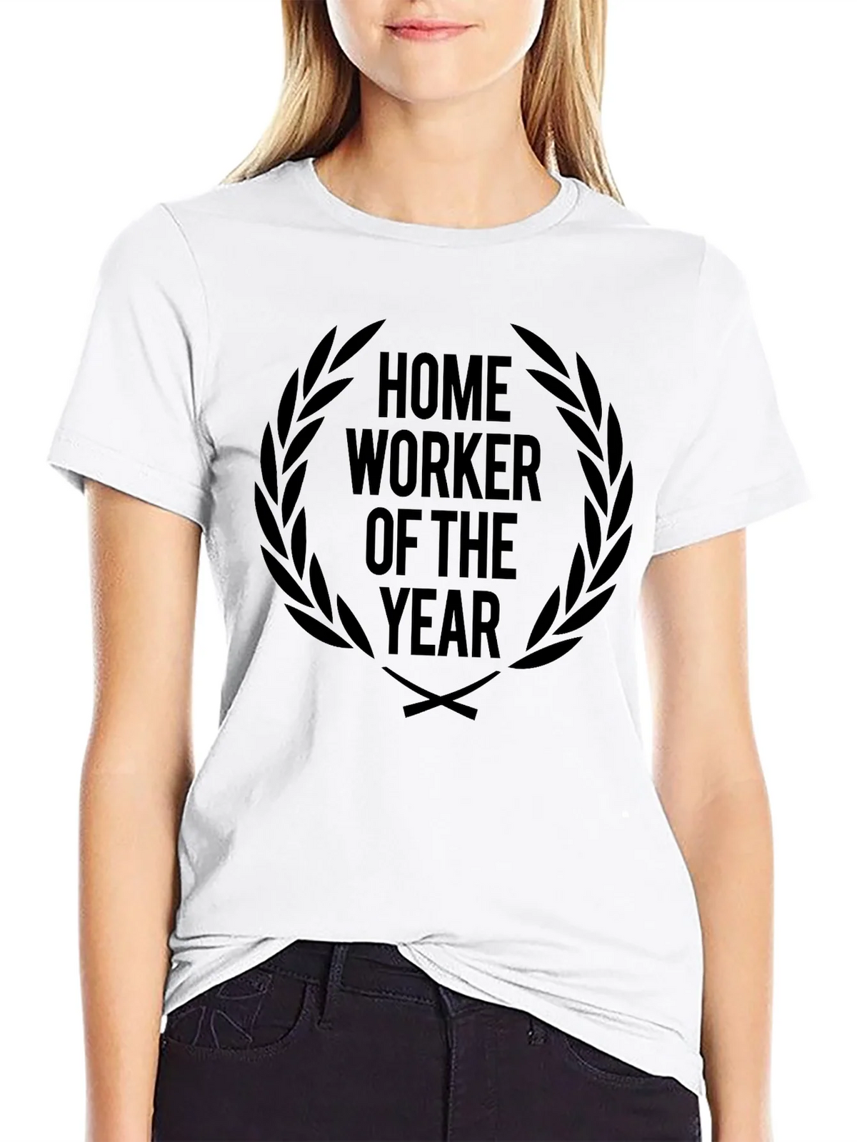 Home Worker of the Year Black T-Shirt