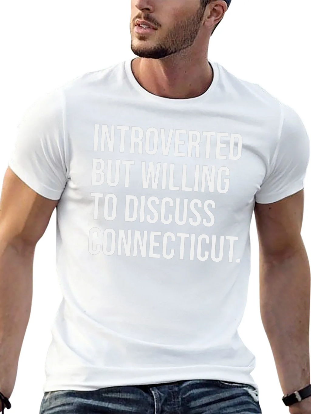 Introverted Connecticut T-Shirt