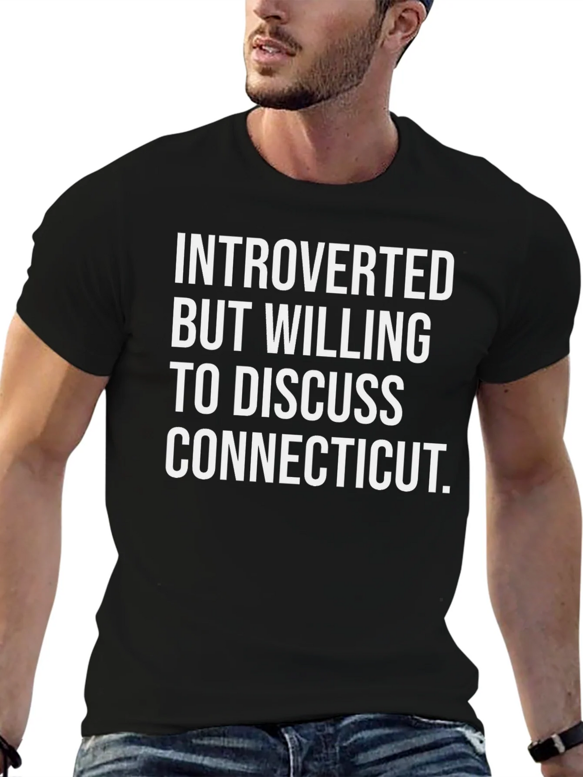 Introverted Connecticut T-Shirt