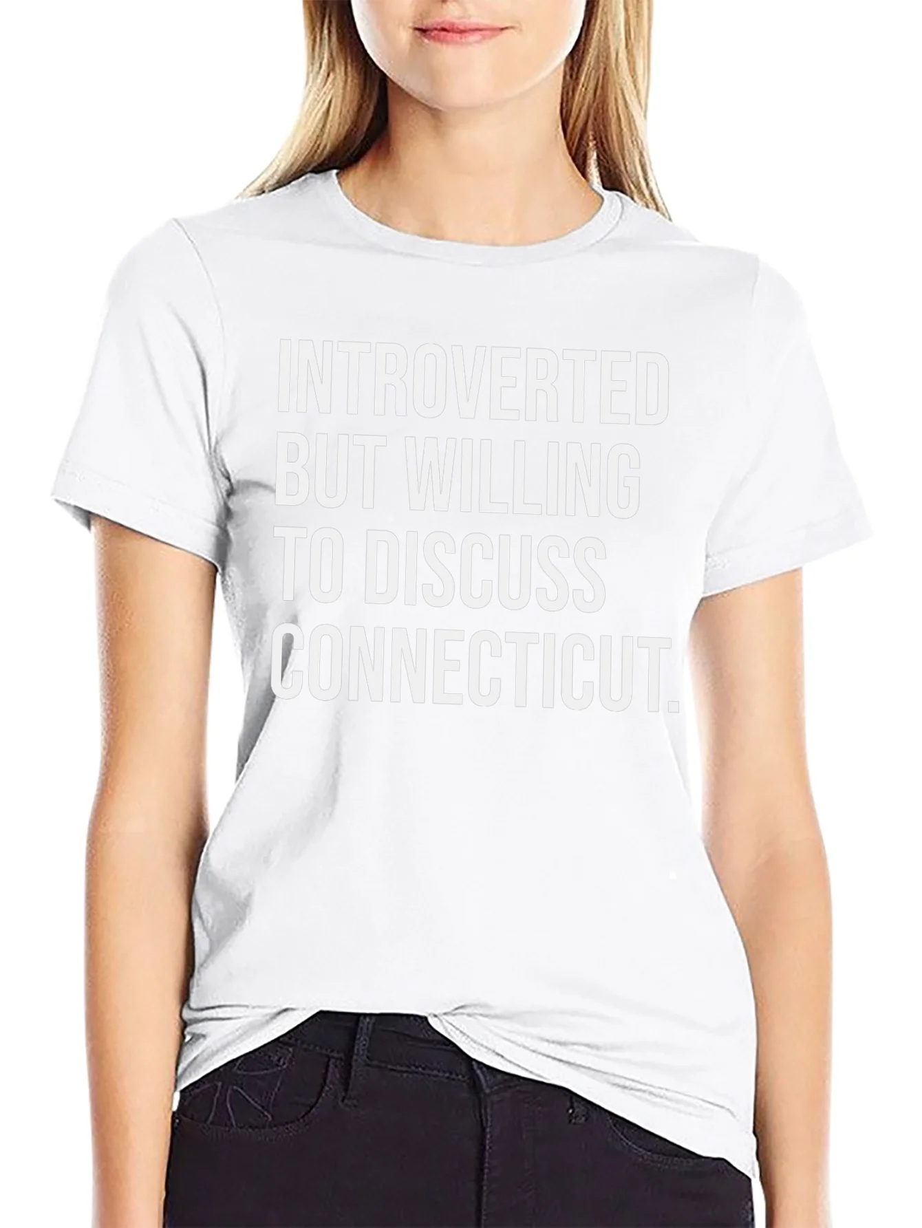 Introverted Connecticut T-Shirt
