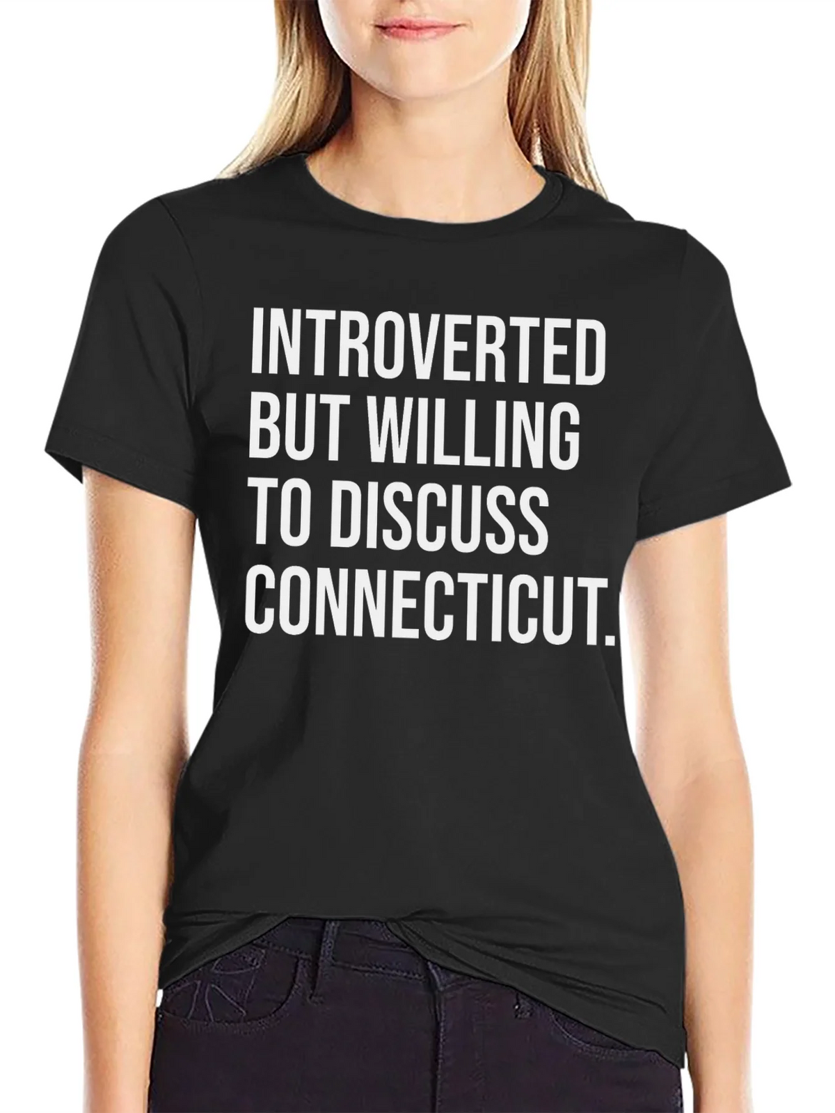 Introverted Connecticut T-Shirt