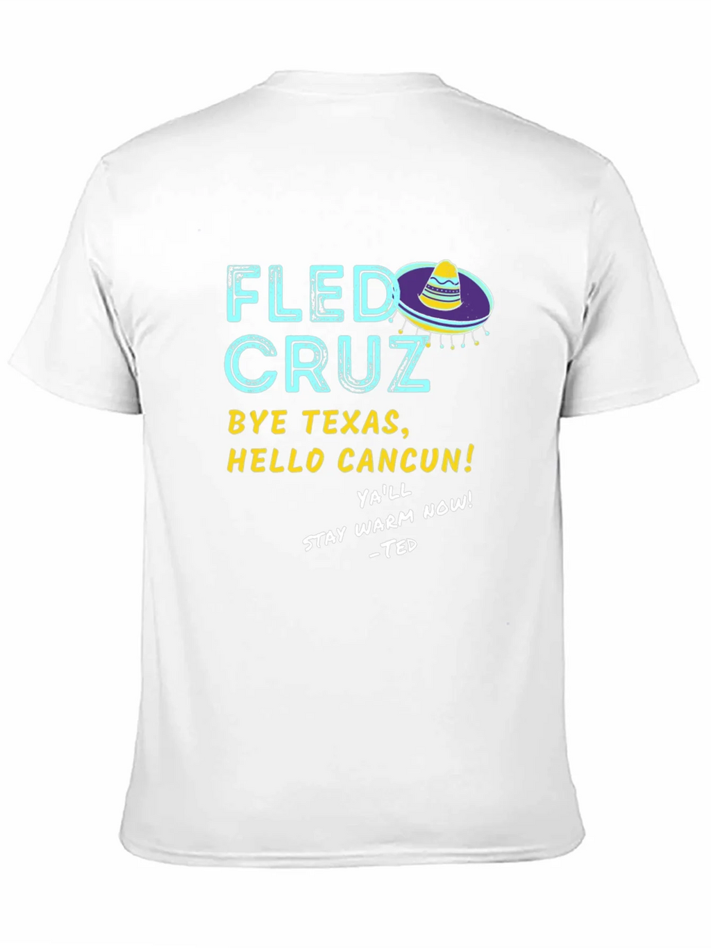 Fled Cruz Black Graphic T-Shirt