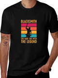 Blacksmith Man Myth Legend Graphic Tee