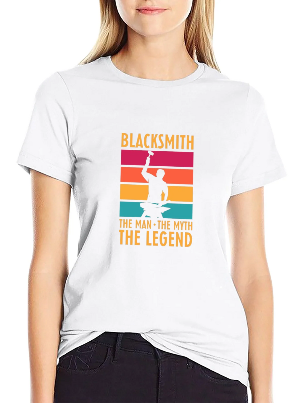 Blacksmith Man Myth Legend Graphic Tee