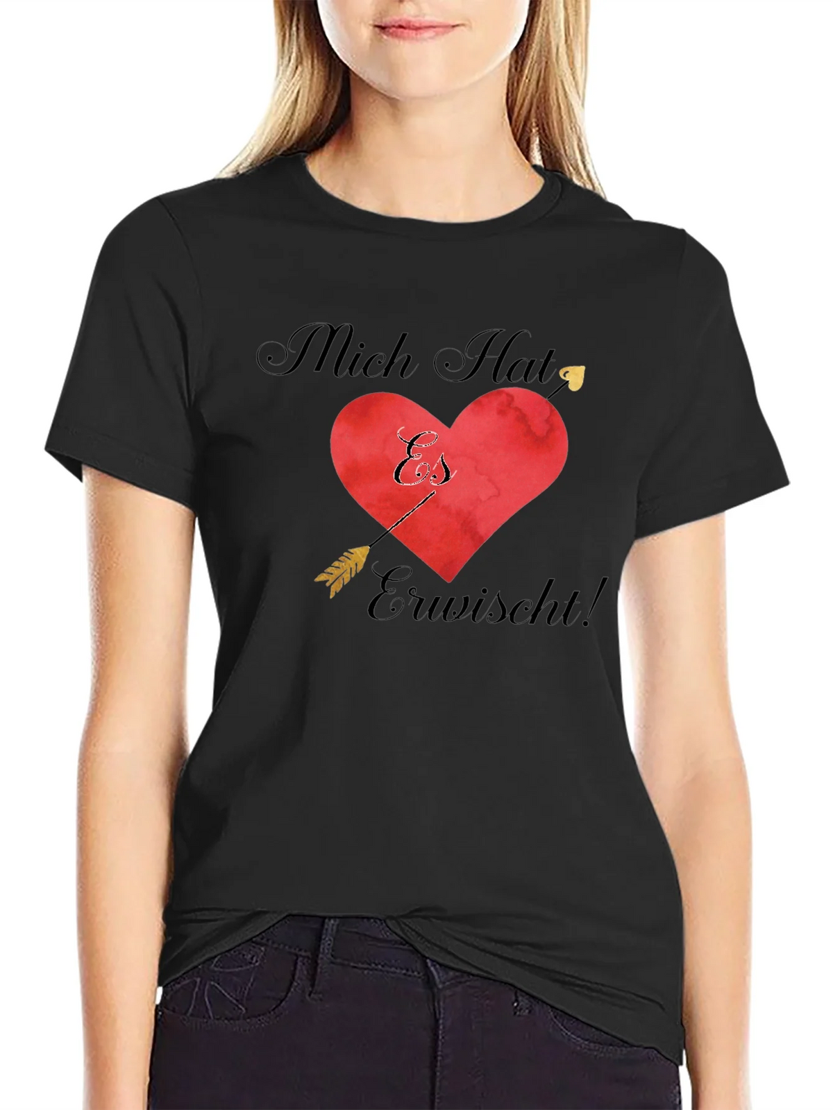 Romantic Mich Hat Es Erwischt! T-Shirt
