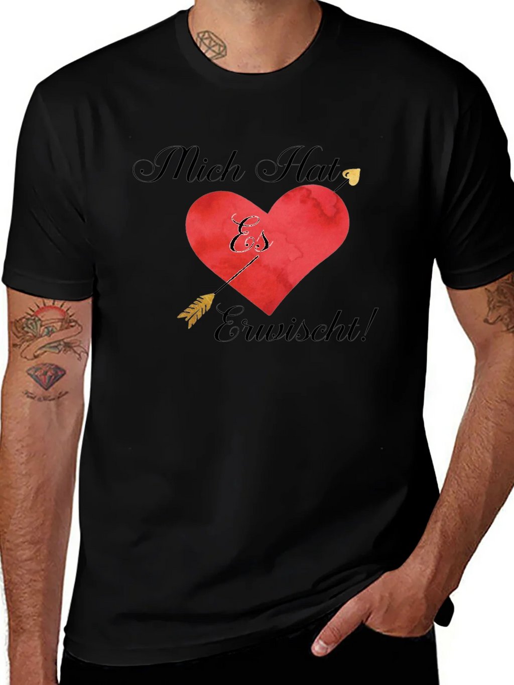 Romantic Mich Hat Es Erwischt! T-Shirt